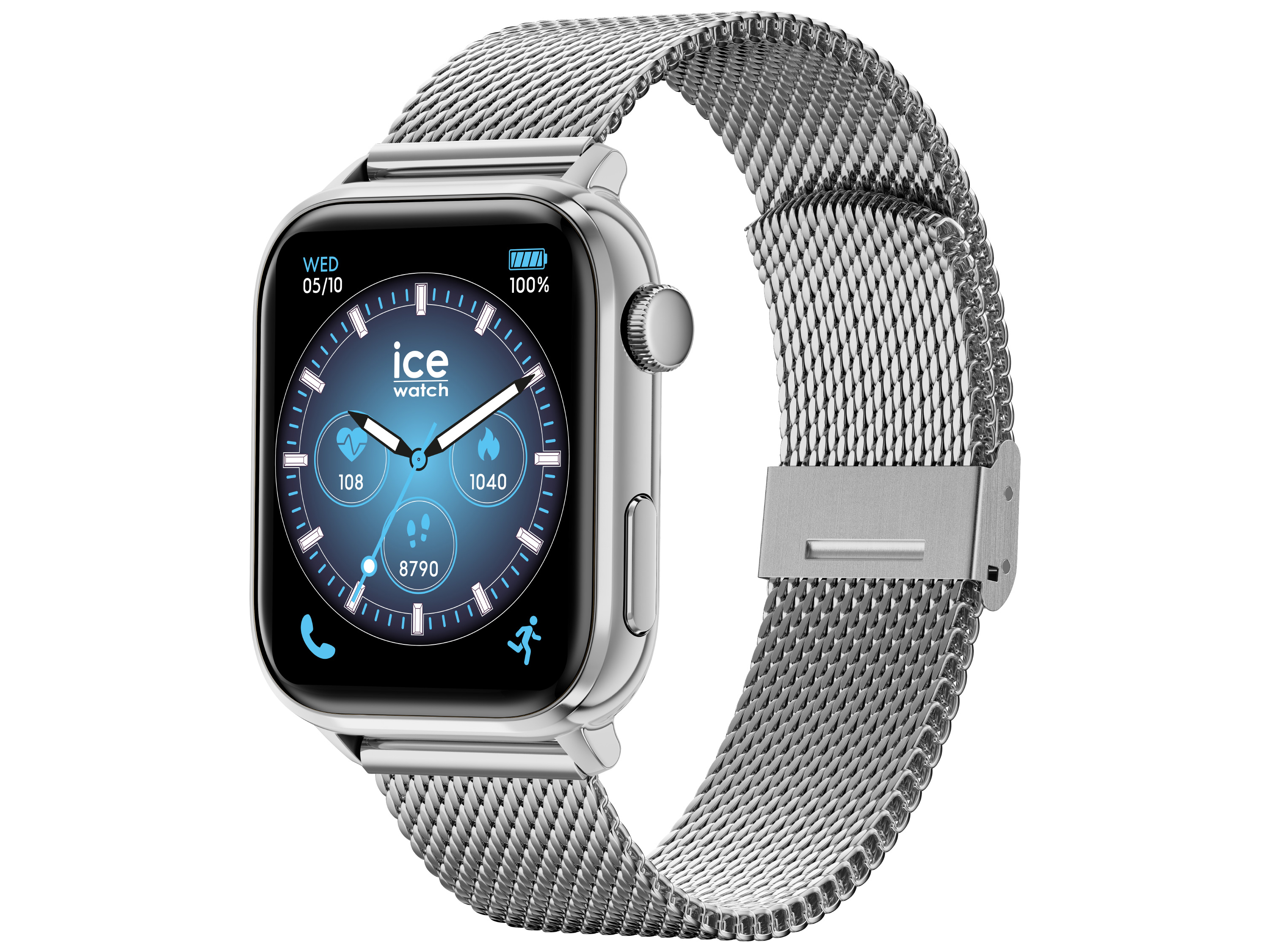 ICE Watch Uhr 025803 - ICE smart 3.0 Silver - 1.78 Zoll GPS