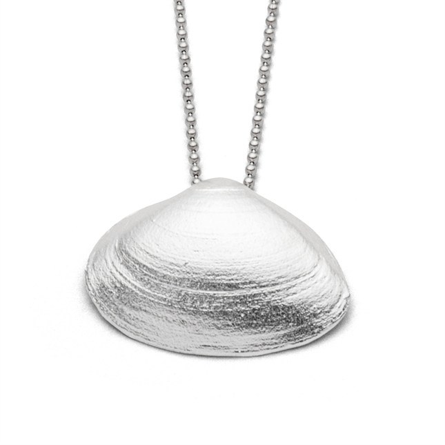 DUR Anhänger Sandklaffmuschel - Sterling Silber - 19,4 cm – Ansicht 3