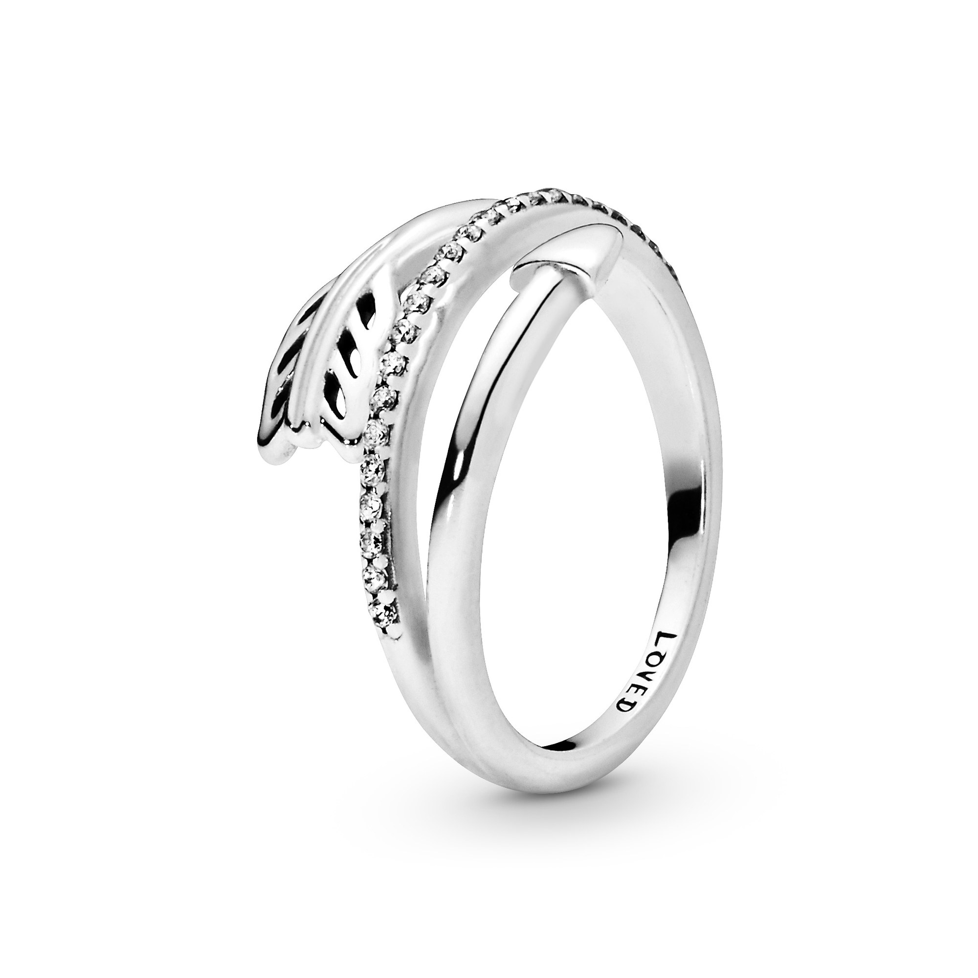 PANDORA Sparkling Arrow - Ring - Silber