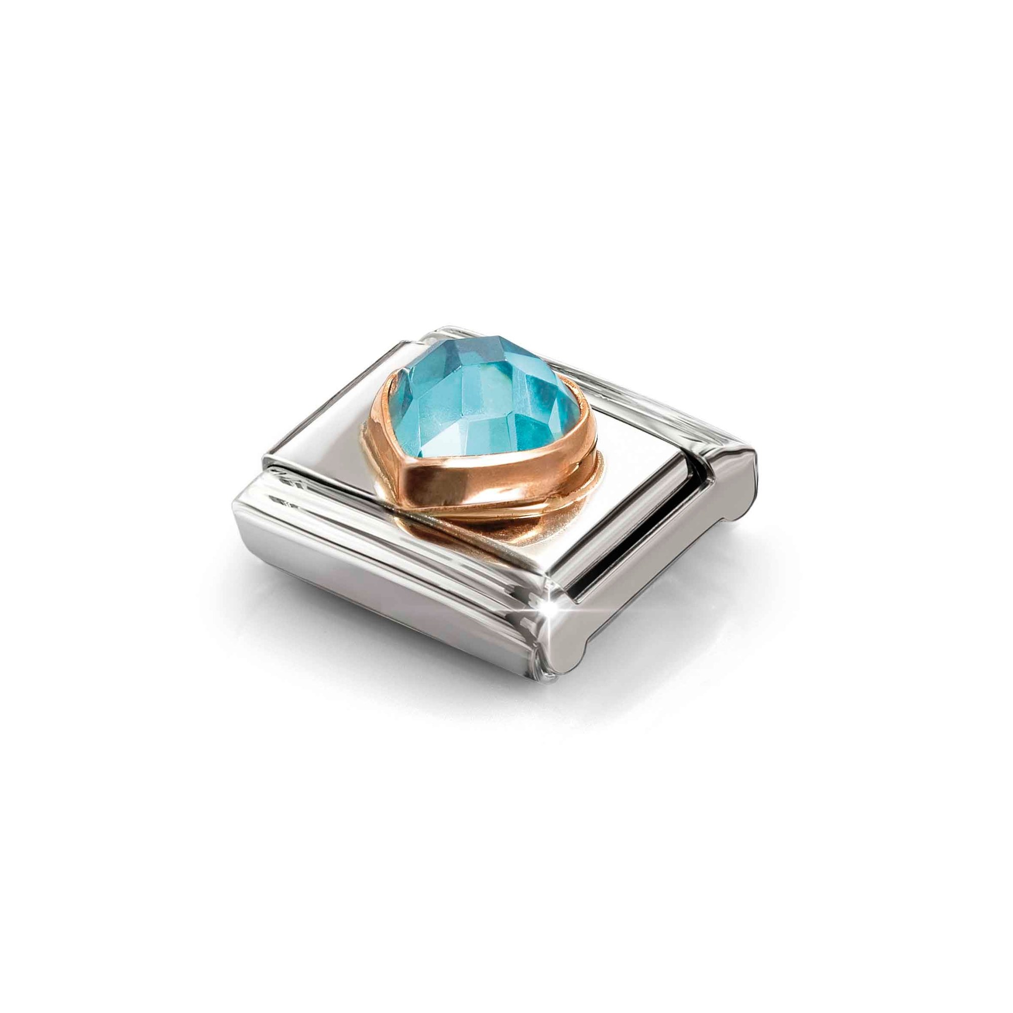 Nomination Himmelblau Zirkonia - Element Classic Roségold – Ansicht 5