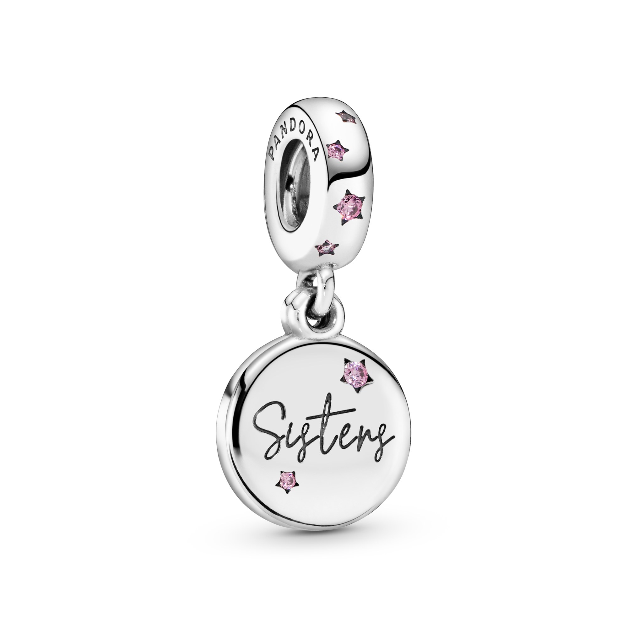Pandora Sisters silver dangle - Schwestern - Silber – Ansicht 2