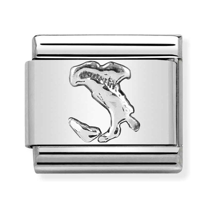 Nomination Composable Classic Charm Italien - Edelstahl, Sterling Silber