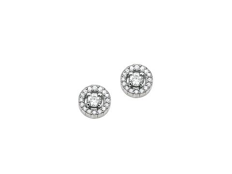 Silberne Ohrstecker von Thomas Sabo, Modell H1814-051-14, verziert mit Zirkonia, in runder Form, strahlend und elegant, ideal für besondere Anlässe oder den Alltag.