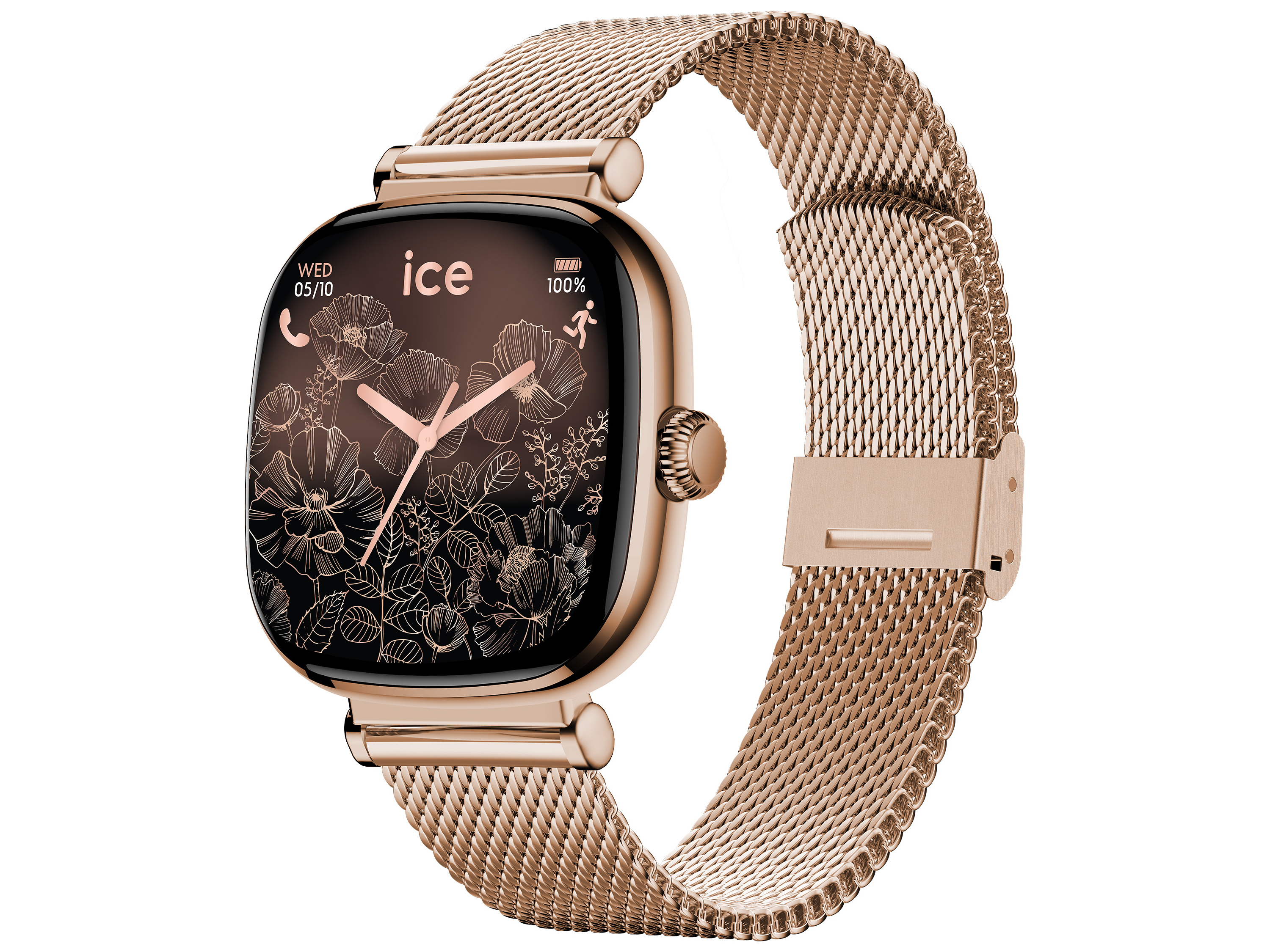 ICE Watch Uhr 025233 - ICE smart SQ 2.0 Roségold Milanese - 1.7 Zoll