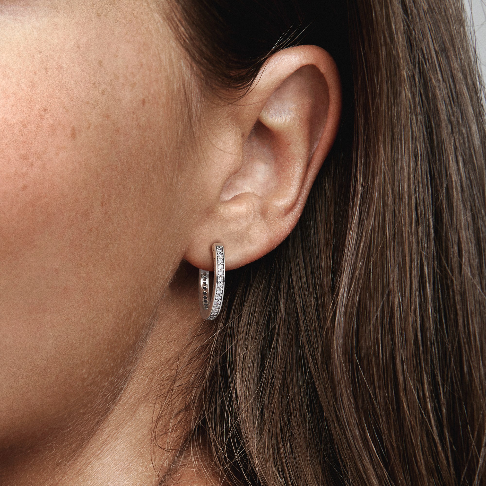 PANDORA Creole - Sterling Silber - Zirkonia – Ansicht 3