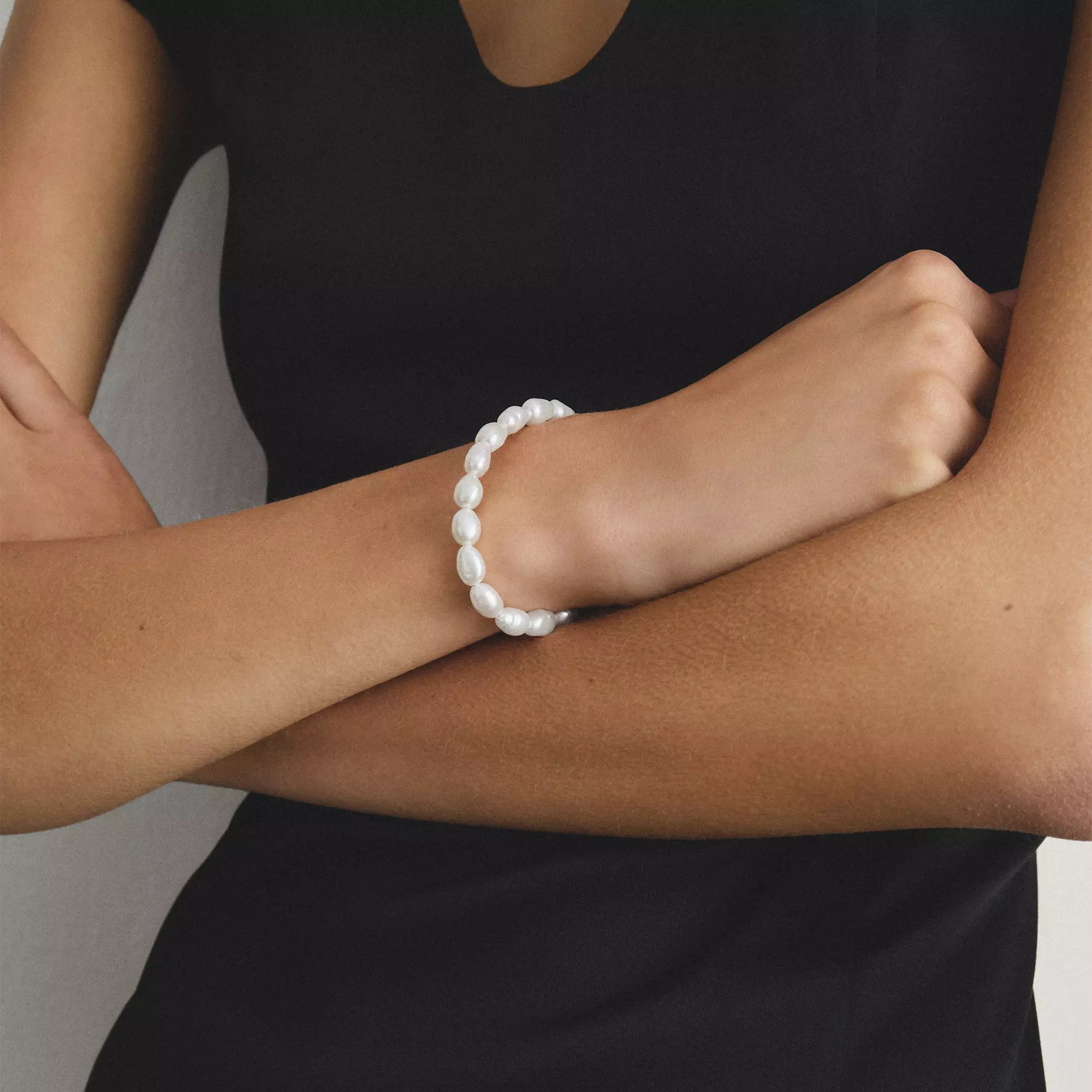 Thomas Sabo Bold Elegance - Armband - 19 cm - Sterling Silber recy. & Süßwasserperle – Ansicht 3