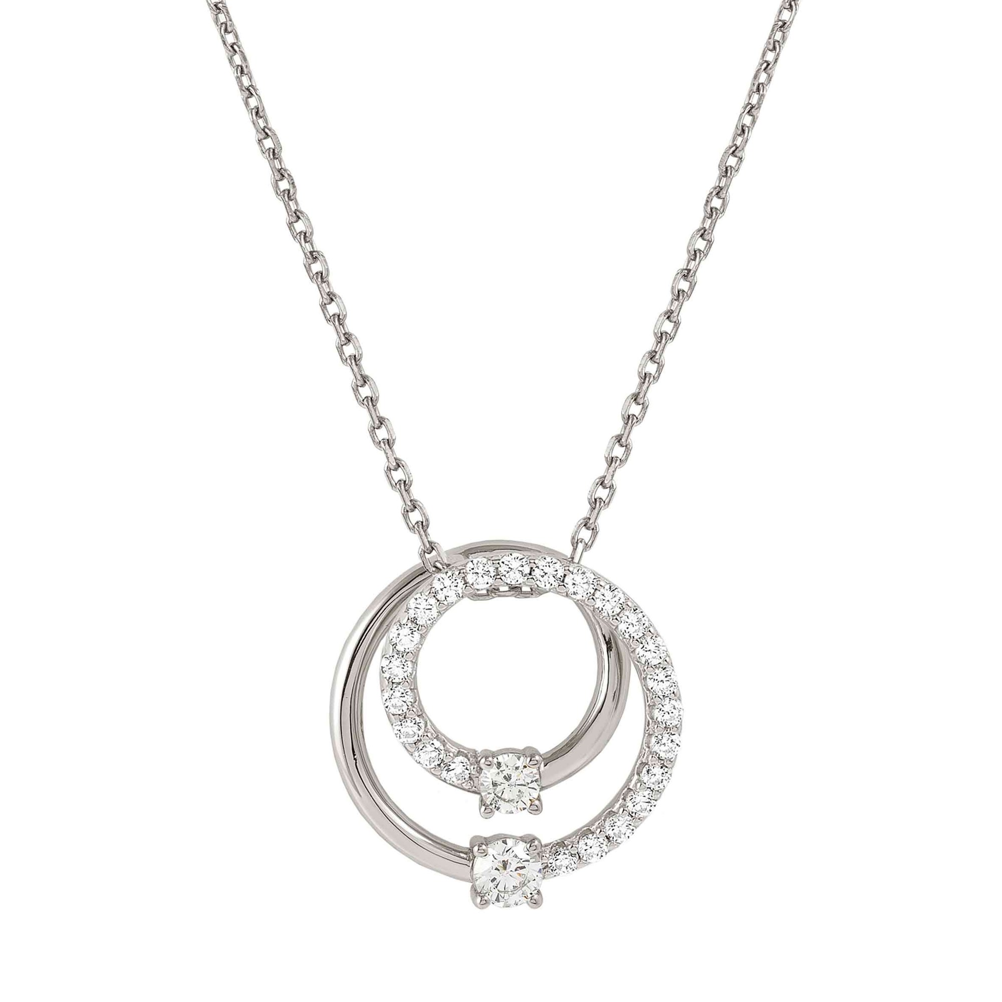 Nomination Halskette CosmicLove in Silber mit Cubic Zirkonia – 40–44 cm – Ansicht 2