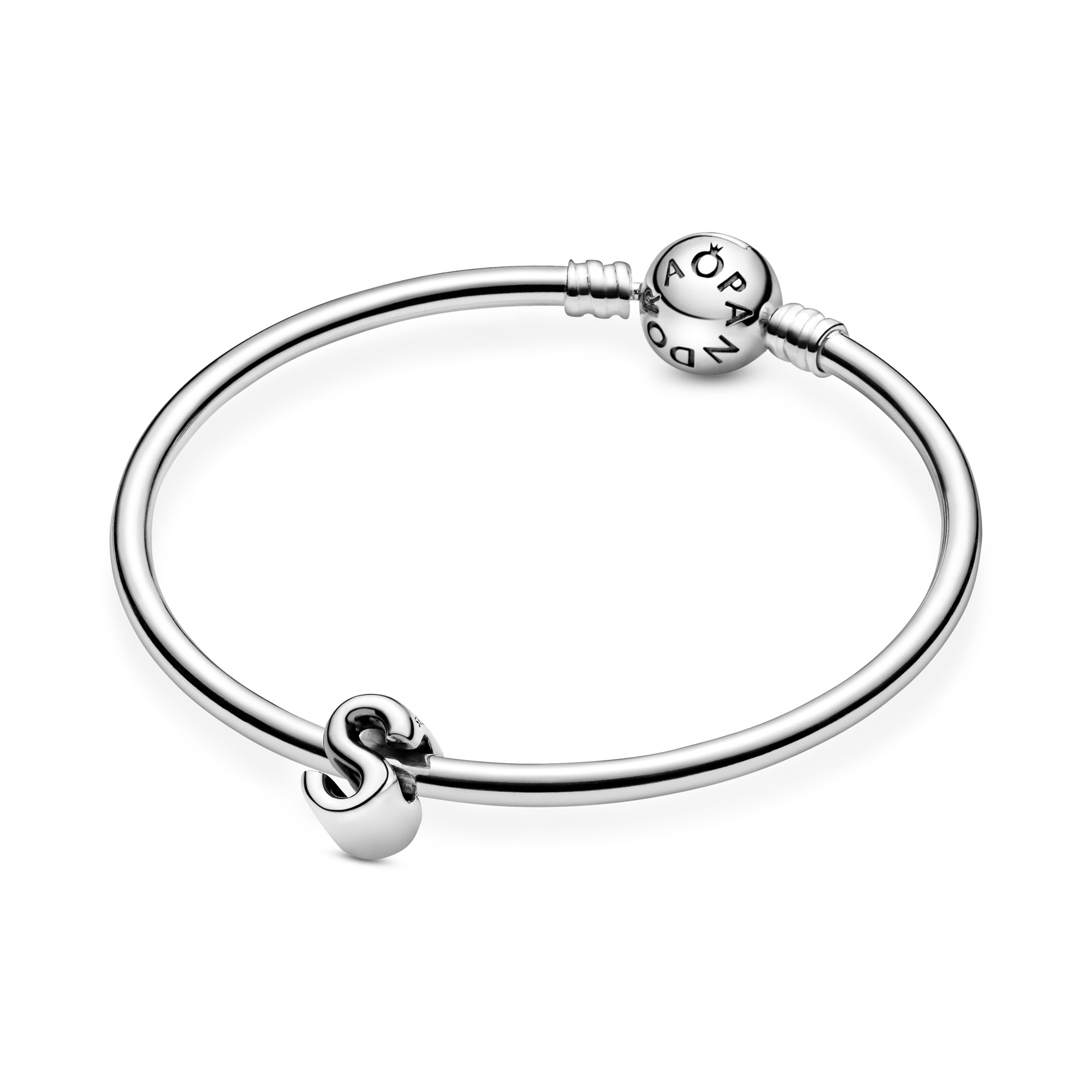 PANDORA Charm - Buchstabe S - Letter S - 925 Sterling Silber – Ansicht 5
