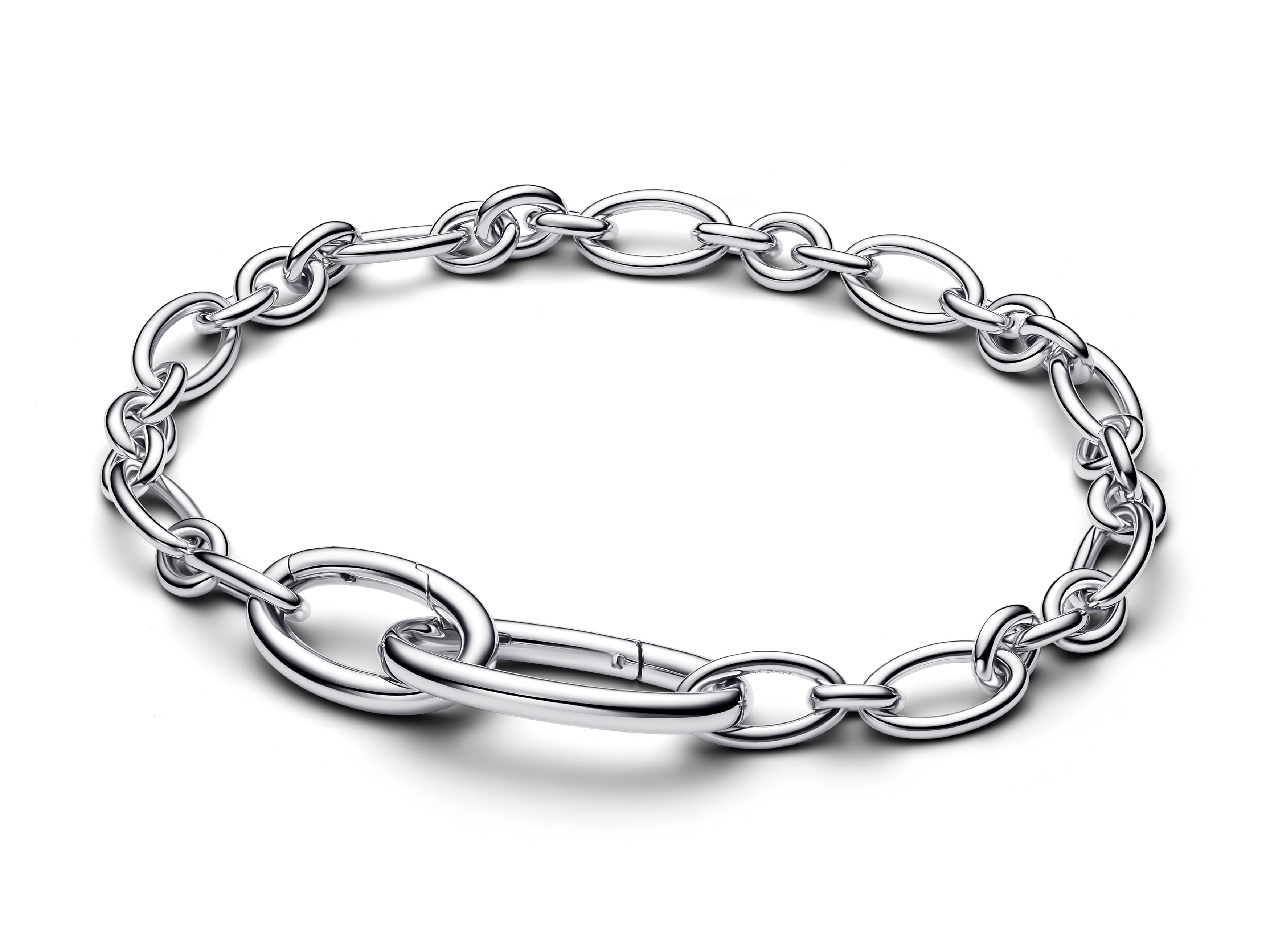 Pandora ME 594678C00-5 - Öffnbares ovales Gliederketten-Armband - 23 cm