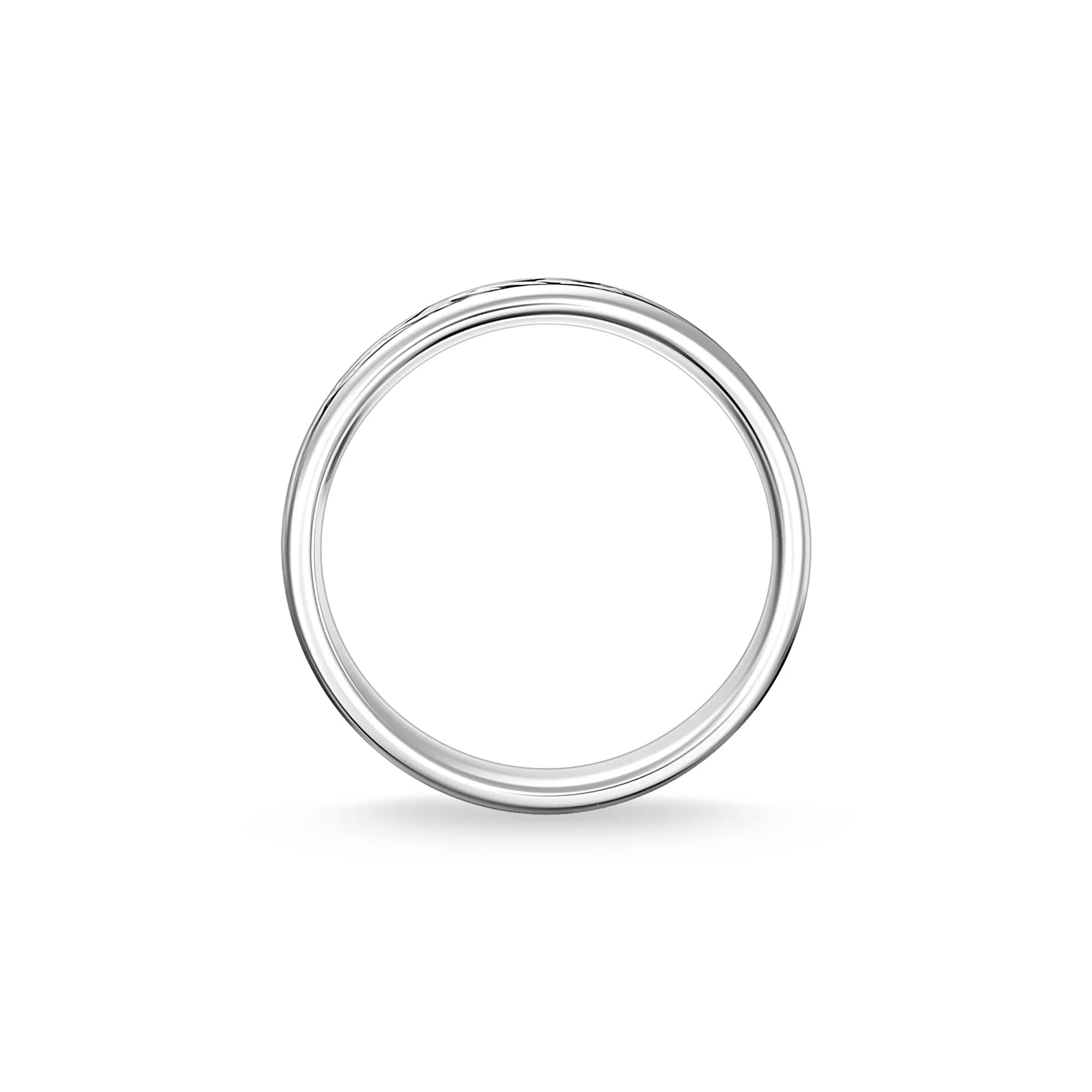 Thomas Sabo Ring Tiger Muster schwarz – Silber – Ansicht 4