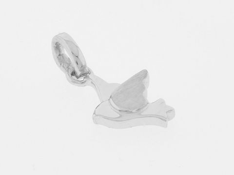 Silber Anhänger - Spatz Vogel - rhodiniert - niedlich von Hersteller Juwelier Harnisch, ideal für Tierliebhaber und als Schmuckstück für jeden Anlass.