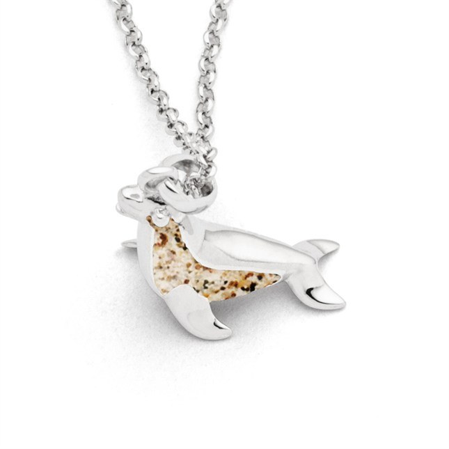 DUR Kette Seehund - Sterling Silber - 42cm – Ansicht 2