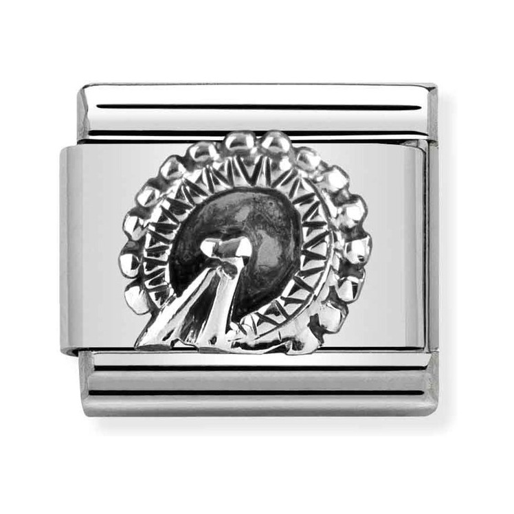 Nomination Composable Classic Charm London Eye - Edelstahl, Sterling Silber