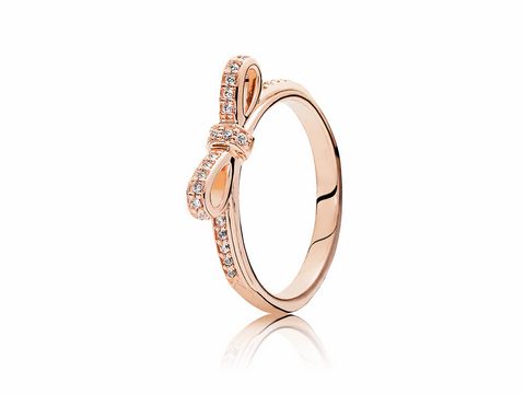 PANDORA - 180906CZ-54 - Schleife - Ring - PANDORA Rose - Gr. 54