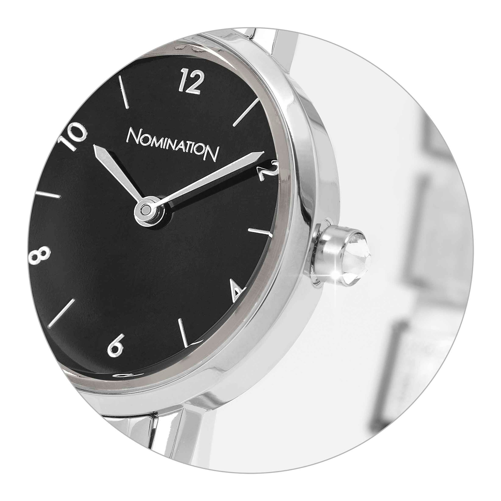 Nomination Uhr - Schwarz Uhr - PARIS – Ansicht 4
