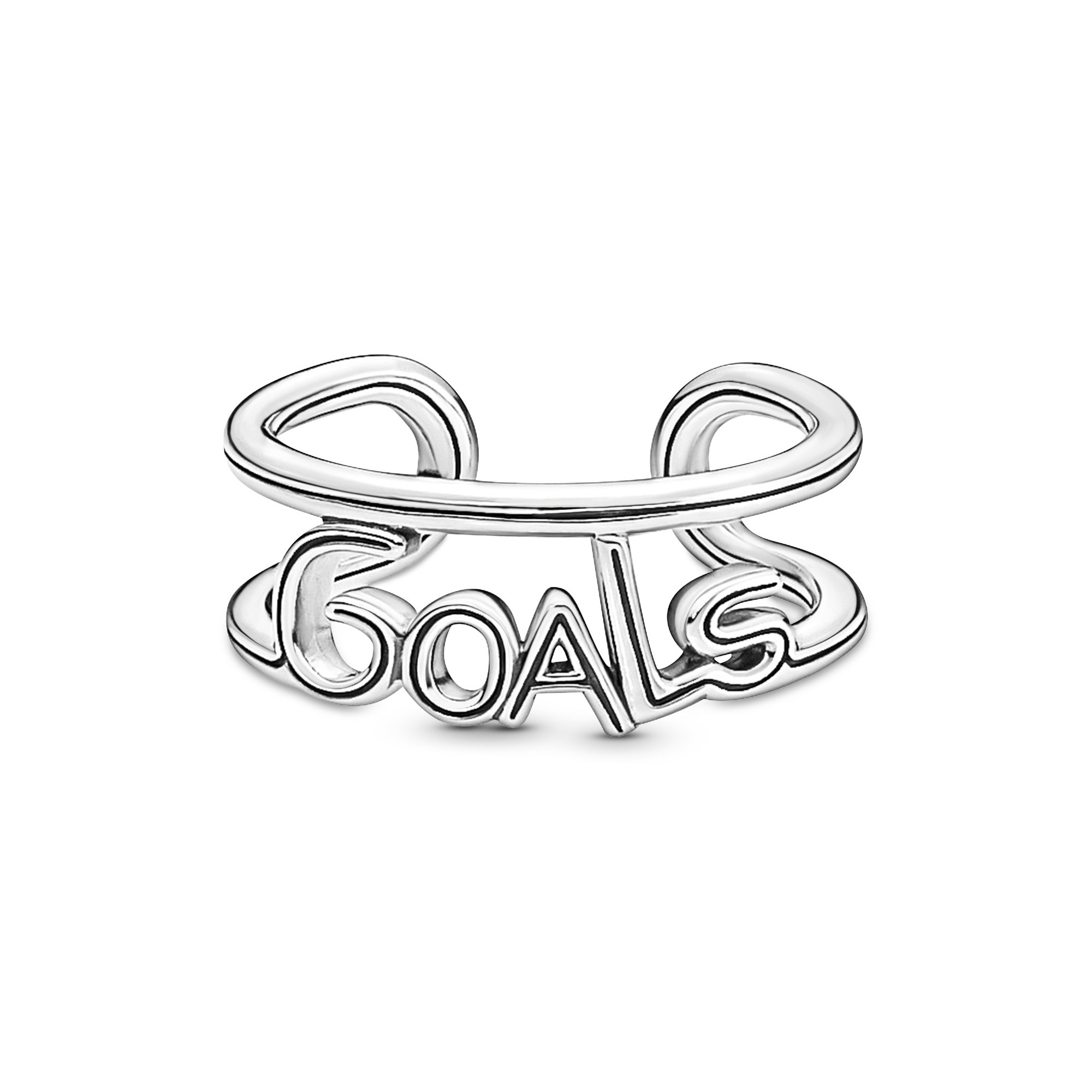 Pandora ME - Goal offener Ring - verstellbar - Sterling Silber Ansicht 2 – Ansicht 2