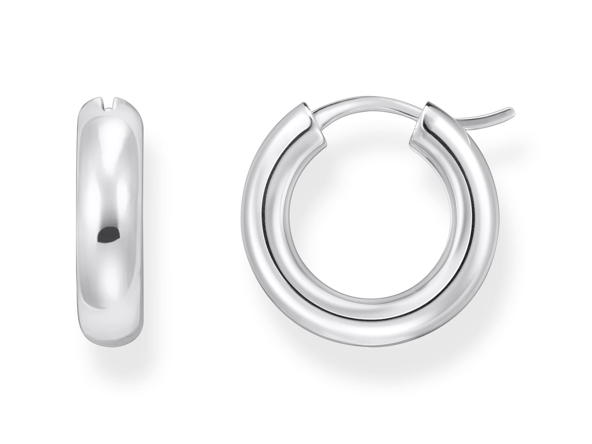 Thomas Sabo CR747-001-21 HOOP EARRINGS Creolen - Silber - Thomas Sabo CR747-001-21 HOOP EARRINGS Creolen aus Silber, modernes Design mit glänzender Oberfläche, elegant und zeitlos, ideal für jedes Outfit. Neuheiten aus der Thomas Sabo Kollektion.