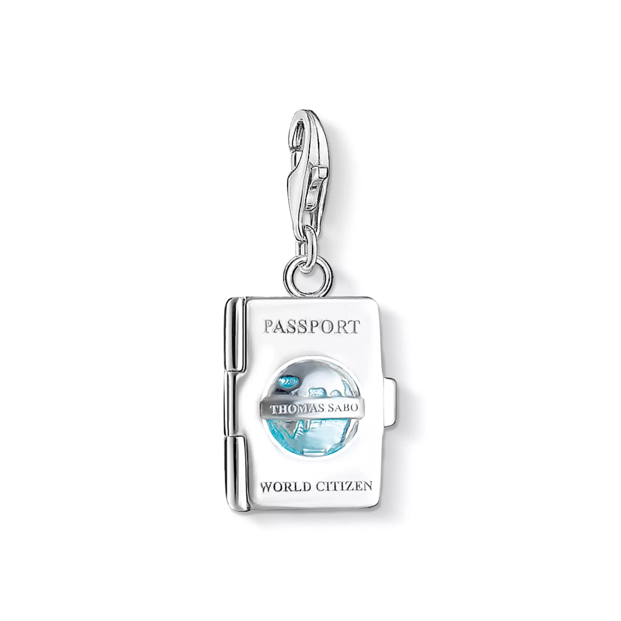 Thomas Sabo PASSPORT - Charm Emaille - türkis