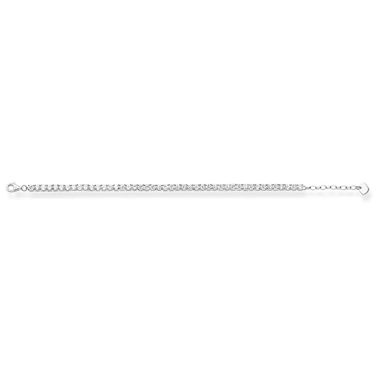 Thomas Sabo Armband Sterling Silber + Zirkonia weiß - 19,5 cm – Ansicht 3