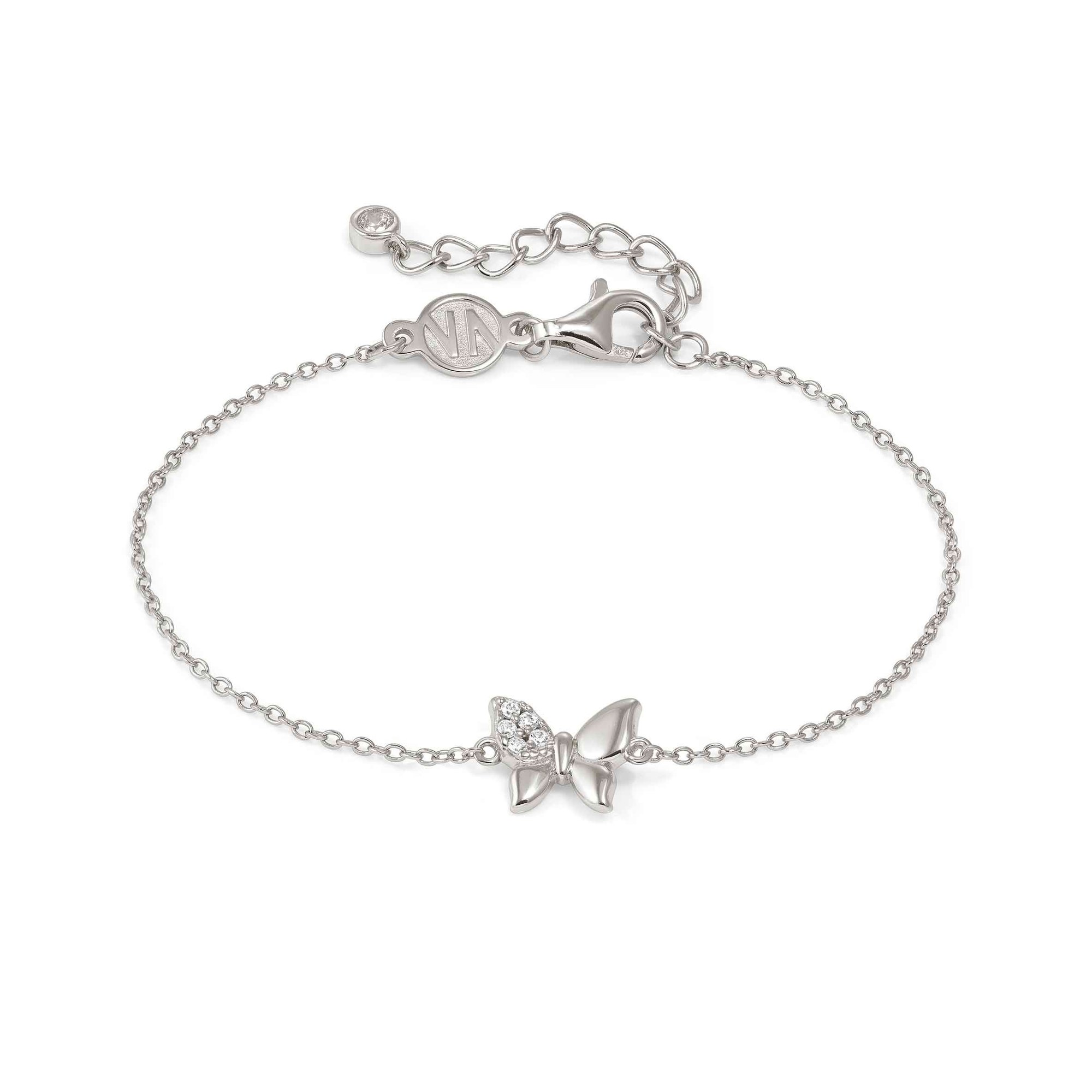 Nomination Petit Sparkle - Sterling Silber Armband - Schmetterling - Zirkonia - 16-19 cm – Ansicht 2
