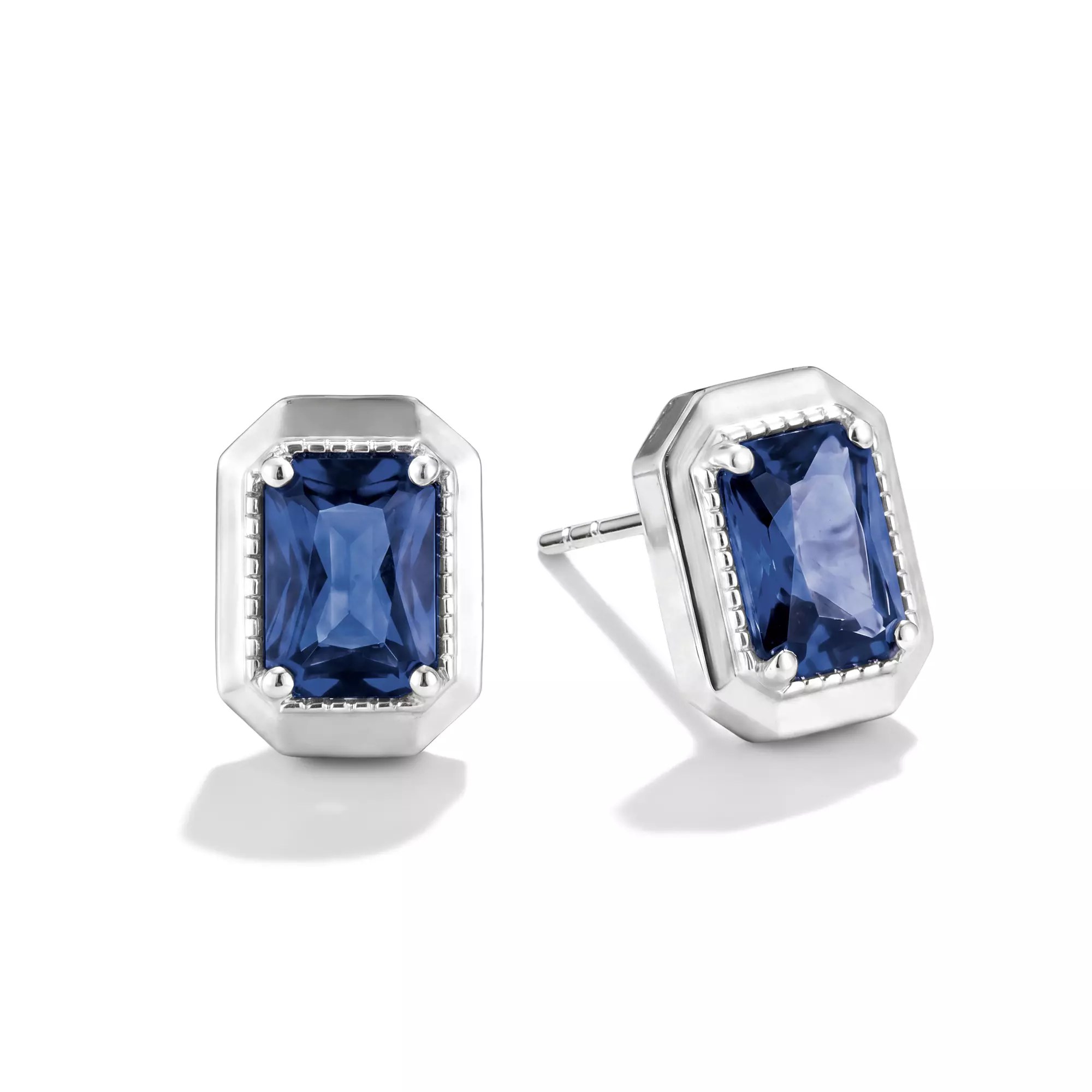 Thomas Sabo ELYNDRA - Ohrstecker - Sterling Silber recy. & Nano-Kristall - blau – Ansicht 2