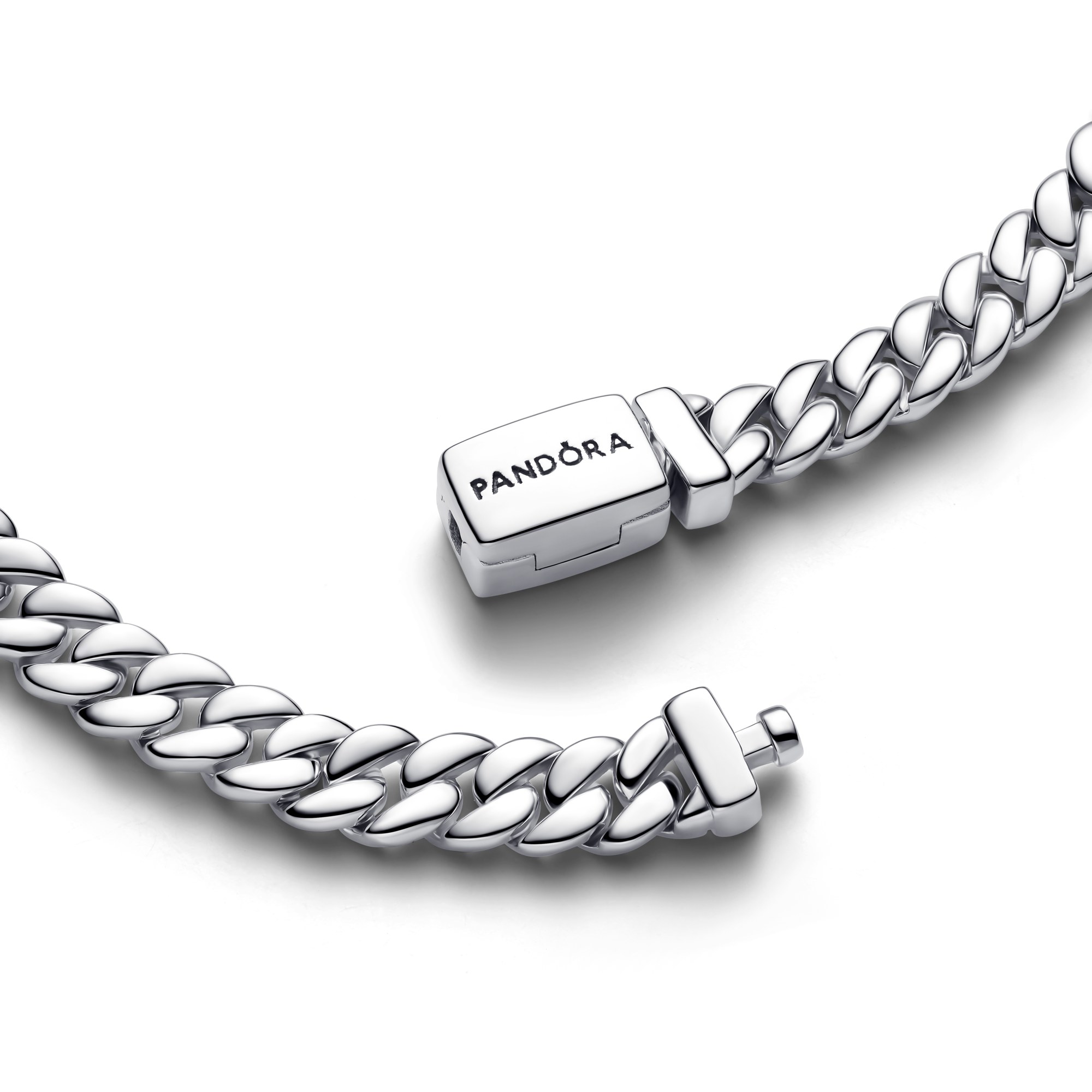 Pandora Cuban Kettenarmband - Silber – Ansicht 2