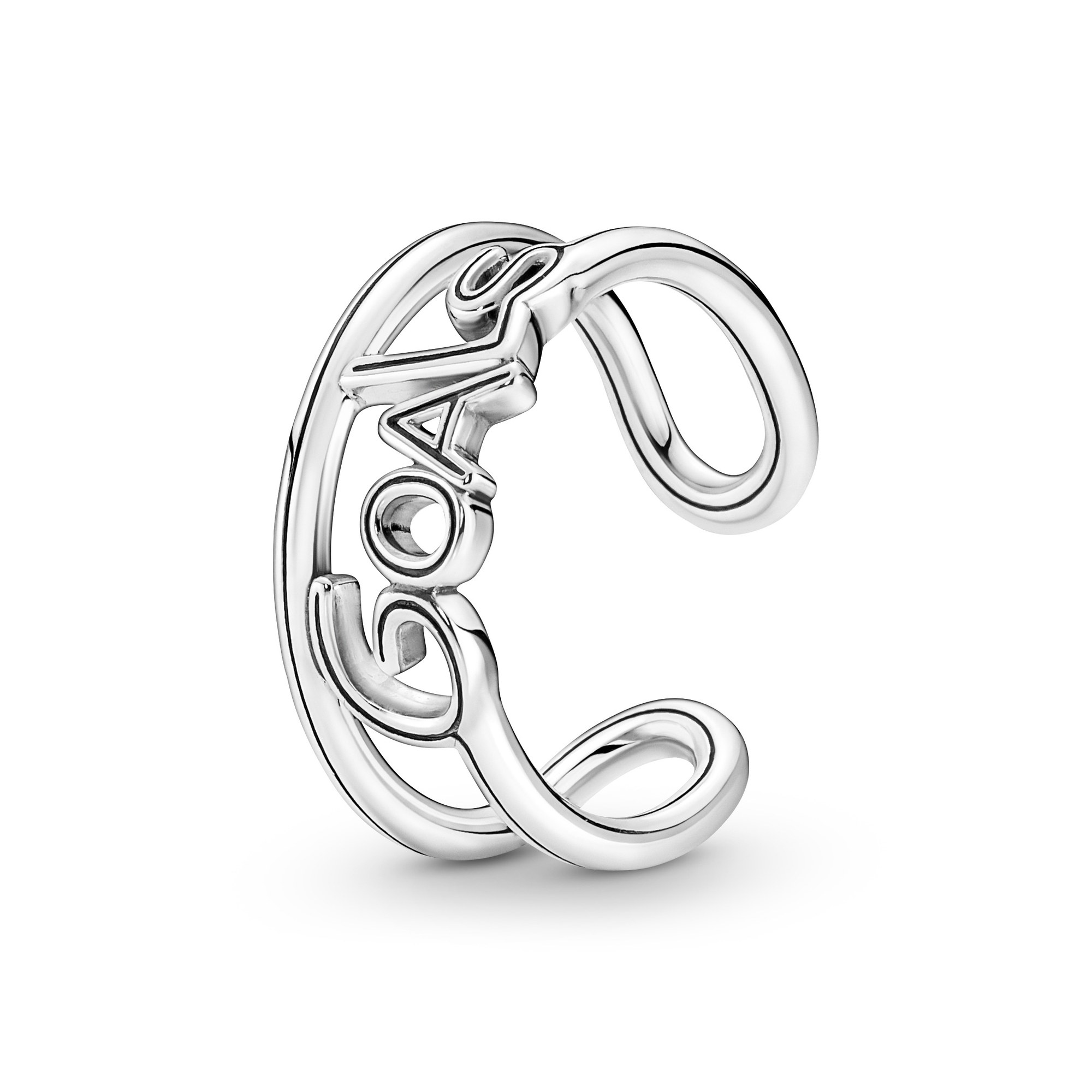 Pandora ME - Goal offener Ring - verstellbar - Sterling Silber