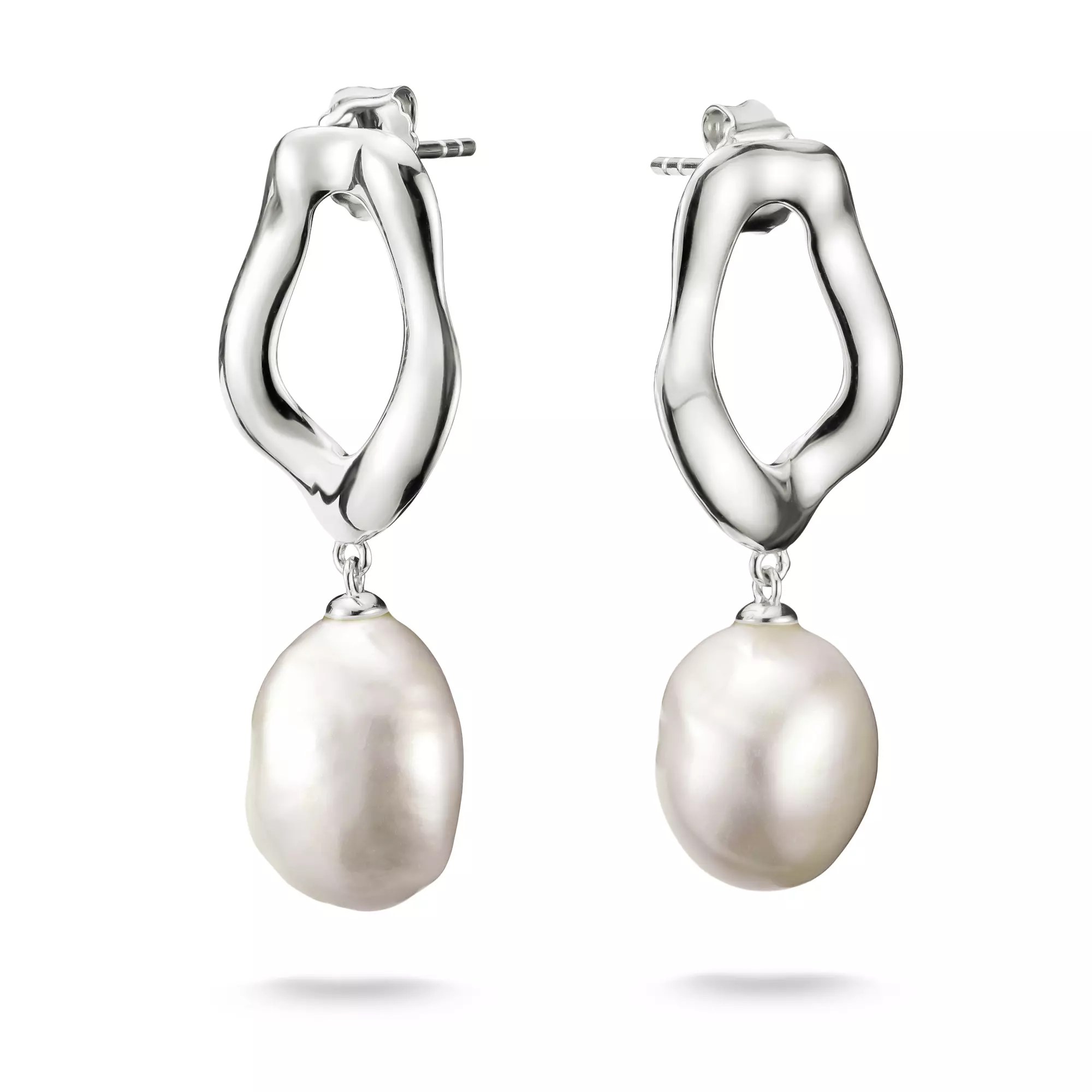 Thomas Sabo Ohrringe mit Perle Natural Beauty Silber – Ansicht 2