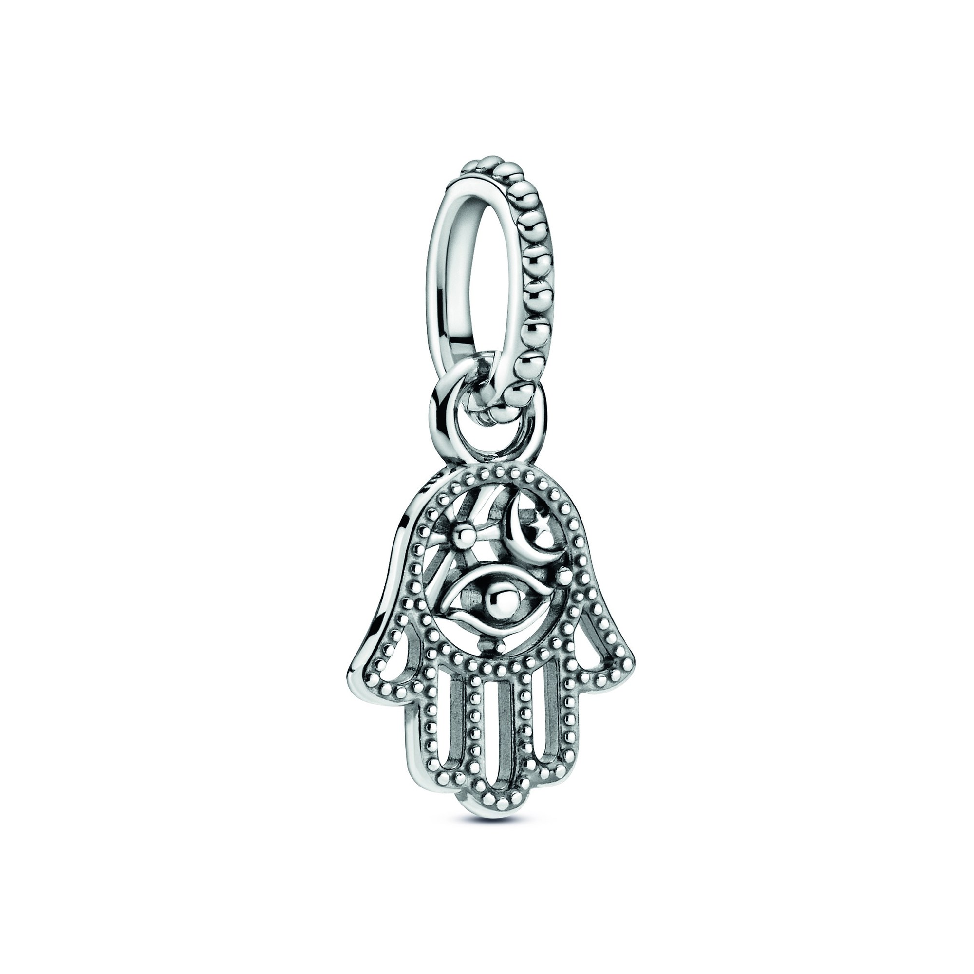 Pandora Passions - Charm - Schützende Hamsa Hand - Silber