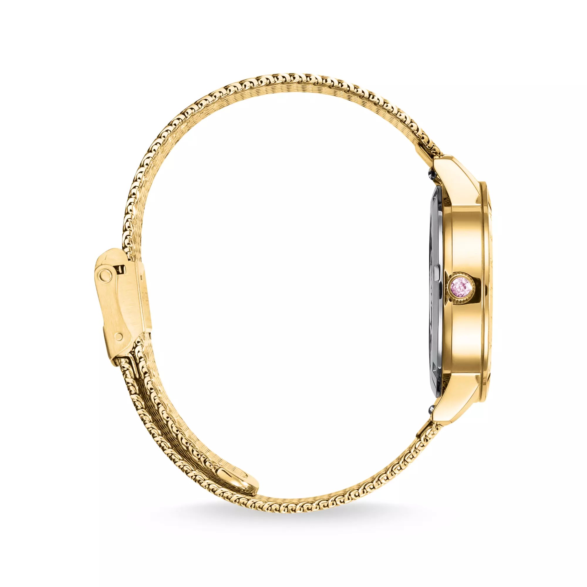 Thomas Sabo Damenuhr mit Schmetterlingen goldfarben – Ansicht 2
