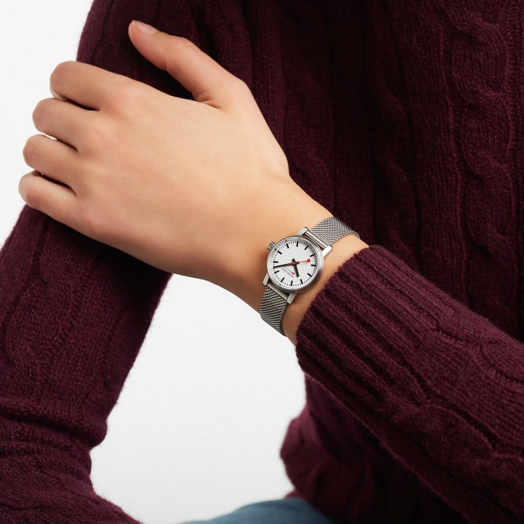 Mondaine SBB - evo2 petite 26 mm - Saphire Crystal - Damen Armbanduhr – Ansicht 2