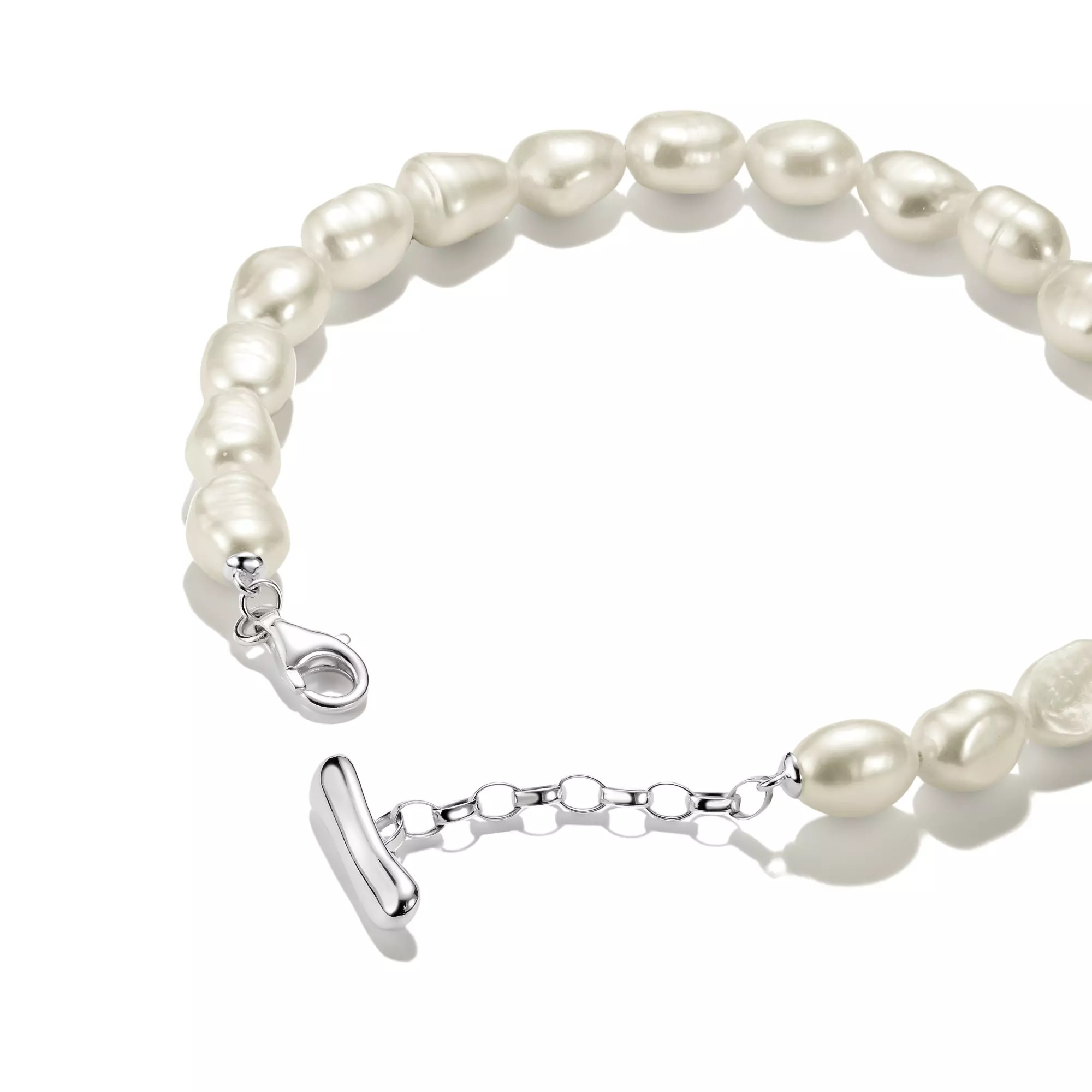 Thomas Sabo Bold Elegance - Armband - 19 cm - Sterling Silber recy. & Süßwasserperle – Ansicht 2