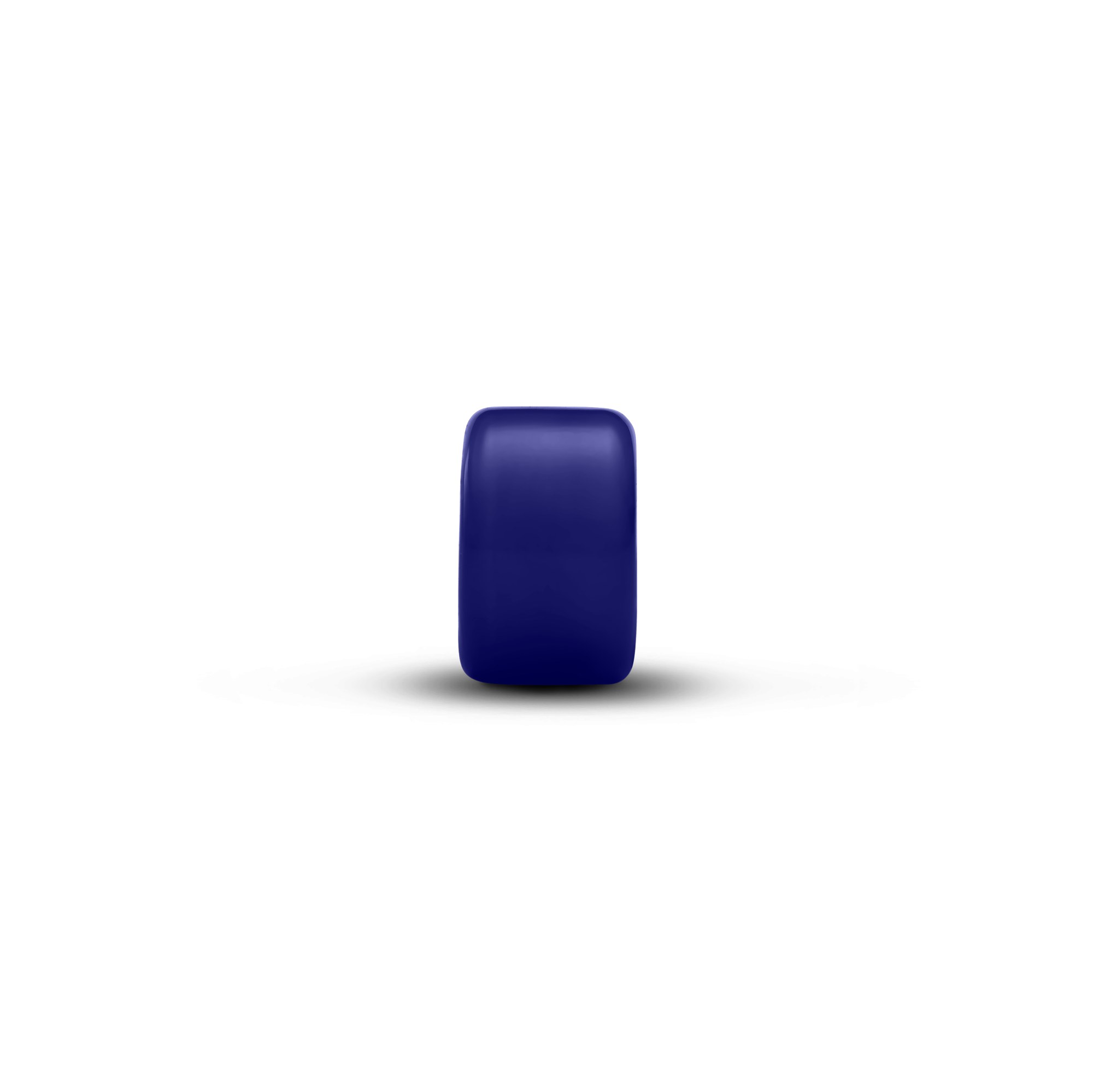 Pandora Blaues Murano-Glas Mini-Charm - Sterling Silber - Murano Glas Blau – Ansicht 2