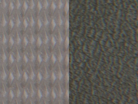 26001041-0 Les Georgettes Leder Armreifen Einsatz in geflochtenem Grau, zeigt ein strukturiertes Design mit 8 mm Breite, geeignet für die Personalisierung von Armbändern.