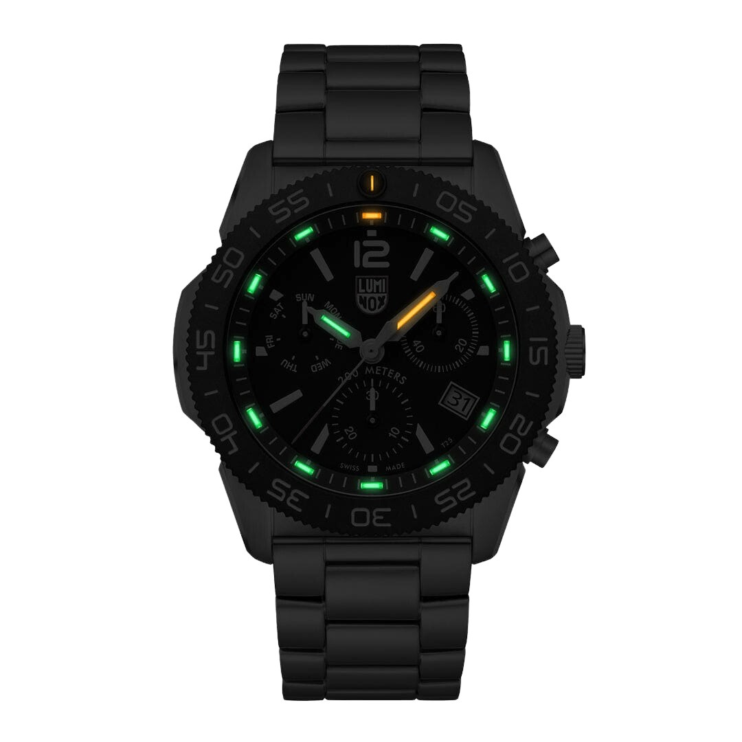 Luminox Uhr PACIFIC DIVER CHRONO 3140 SERIES - XS.3142 - 44 mm - Ziffernblatt Schwarz – Ansicht 2
