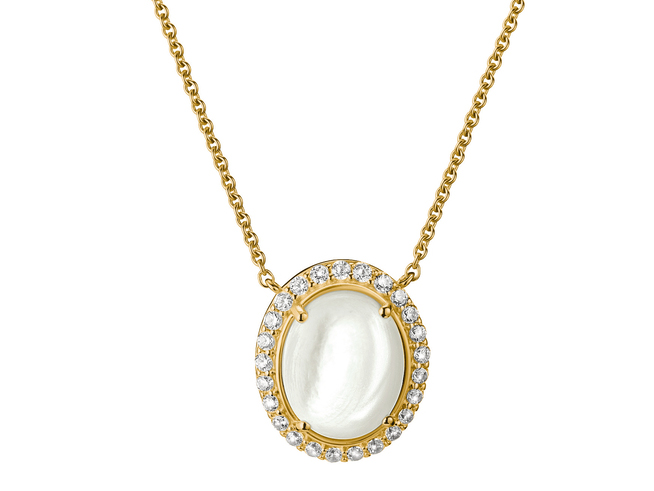 Thomas Sabo Deep Sea - KE2379-M01-14-L50V - Halskette - 50 cm - 18K Gelbgold-Vergoldung