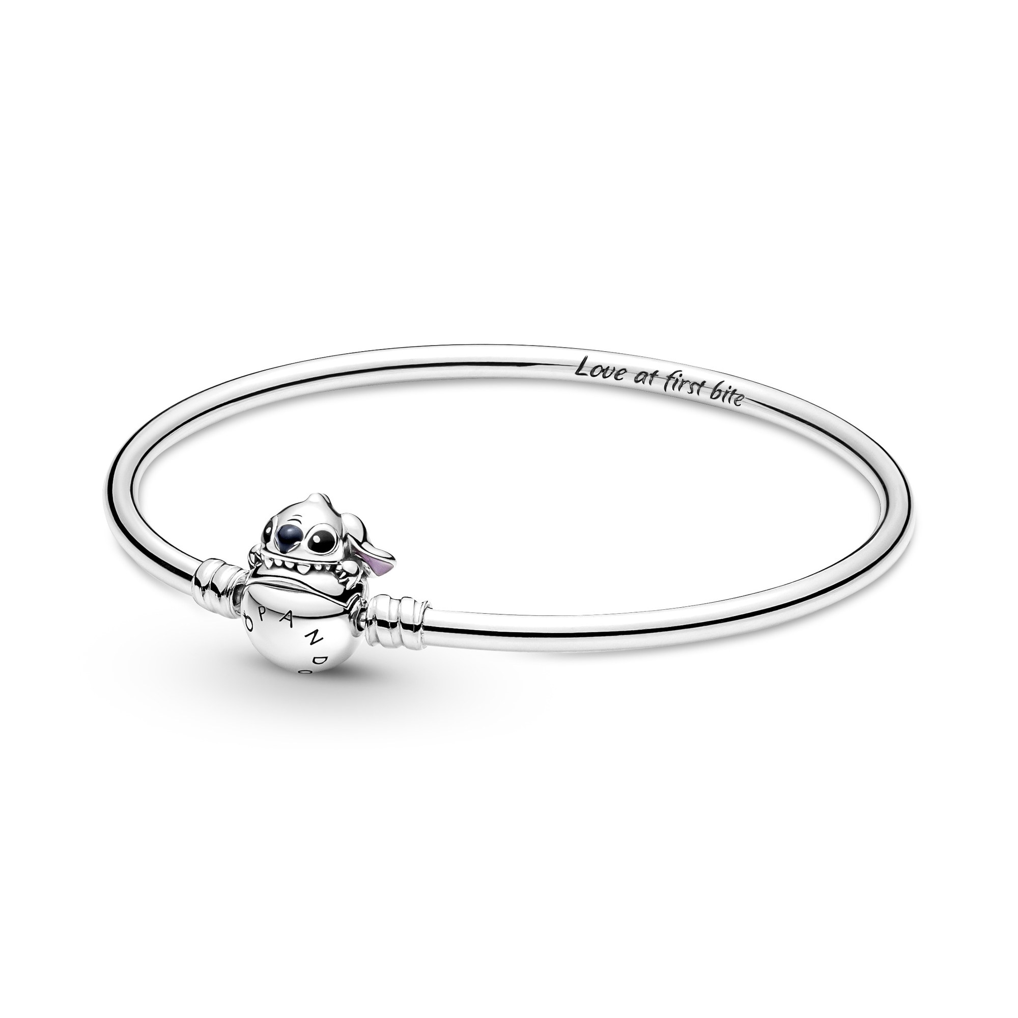 Pandora Disney - Disney Beißender Stitch Verschluss Armreif - Sterling Silber & Emaille Multicolor