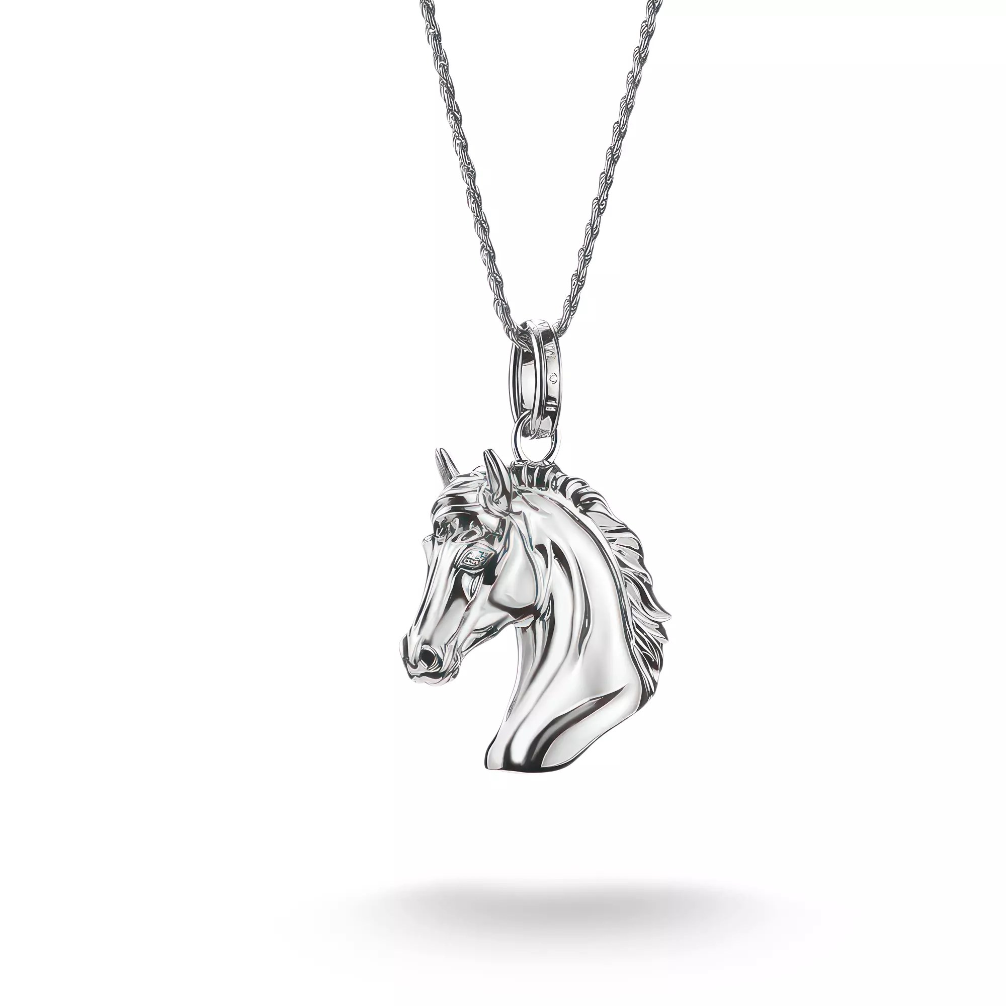 Thomas Sabo ELYNDRA Kette 50 cm - Sterling Silber geschw. & Zirkonia - Silberfarben – Ansicht 2