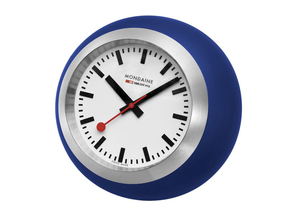 Mondaine Tischuhr Blau - A660.30335.16SBD Clocks - 6 cm