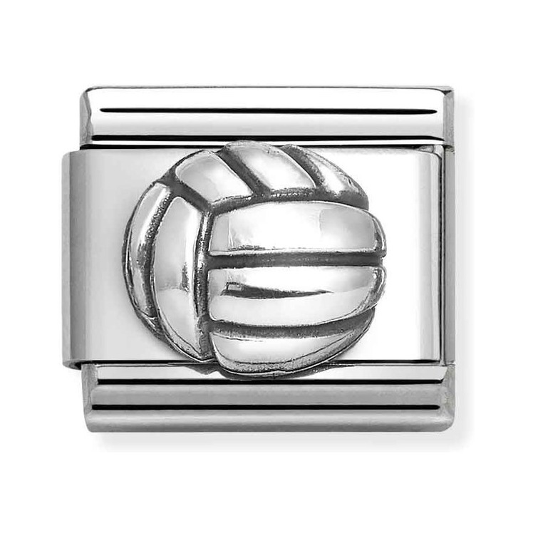 Nomination Composable Classic Charm Volleyball - Edelstahl, Sterling Silber
