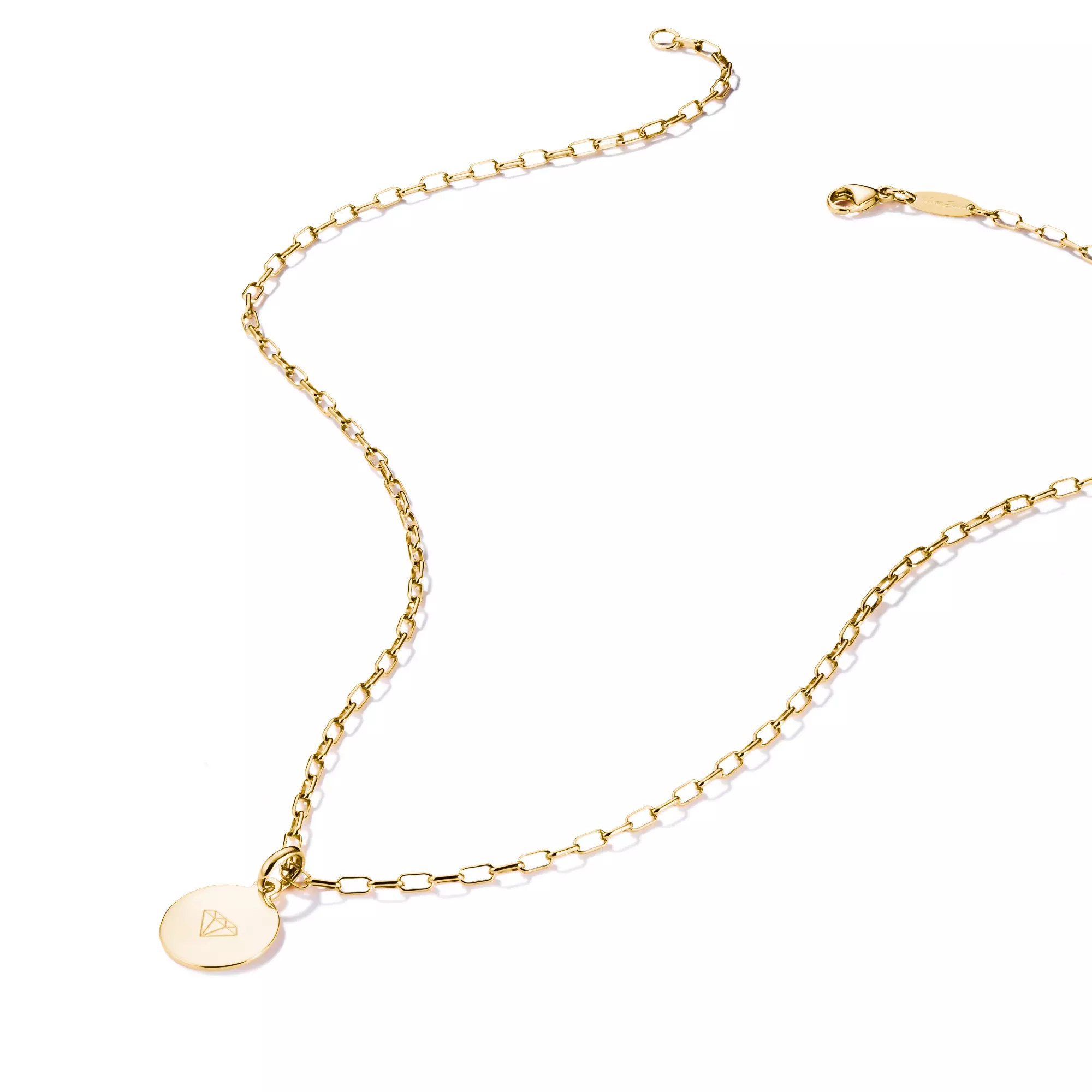 Thomas Sabo Paperclip Kette Silber & Gelbgold Verg. - 45 cm – Ansicht 2