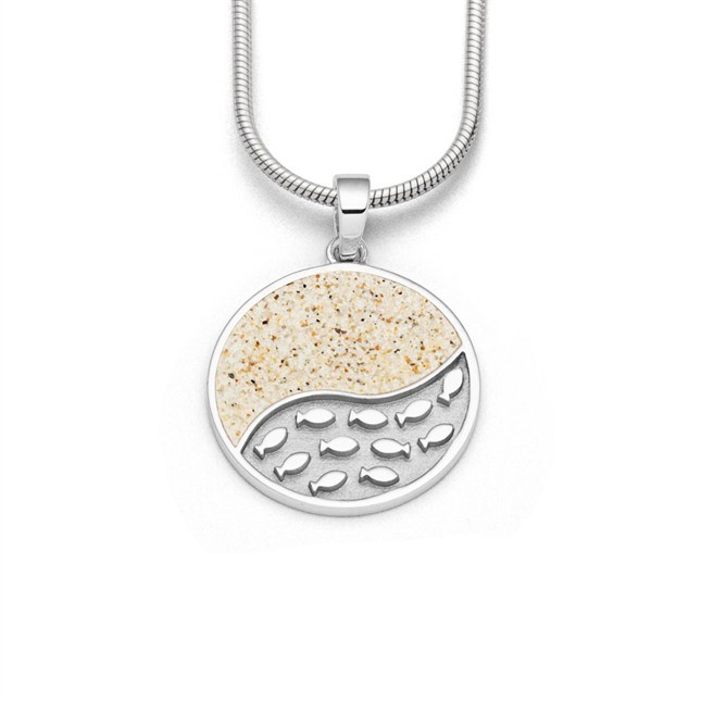 DUR Anhänger Fischschwarm - P3909 - Sterling Silber – Ansicht 2