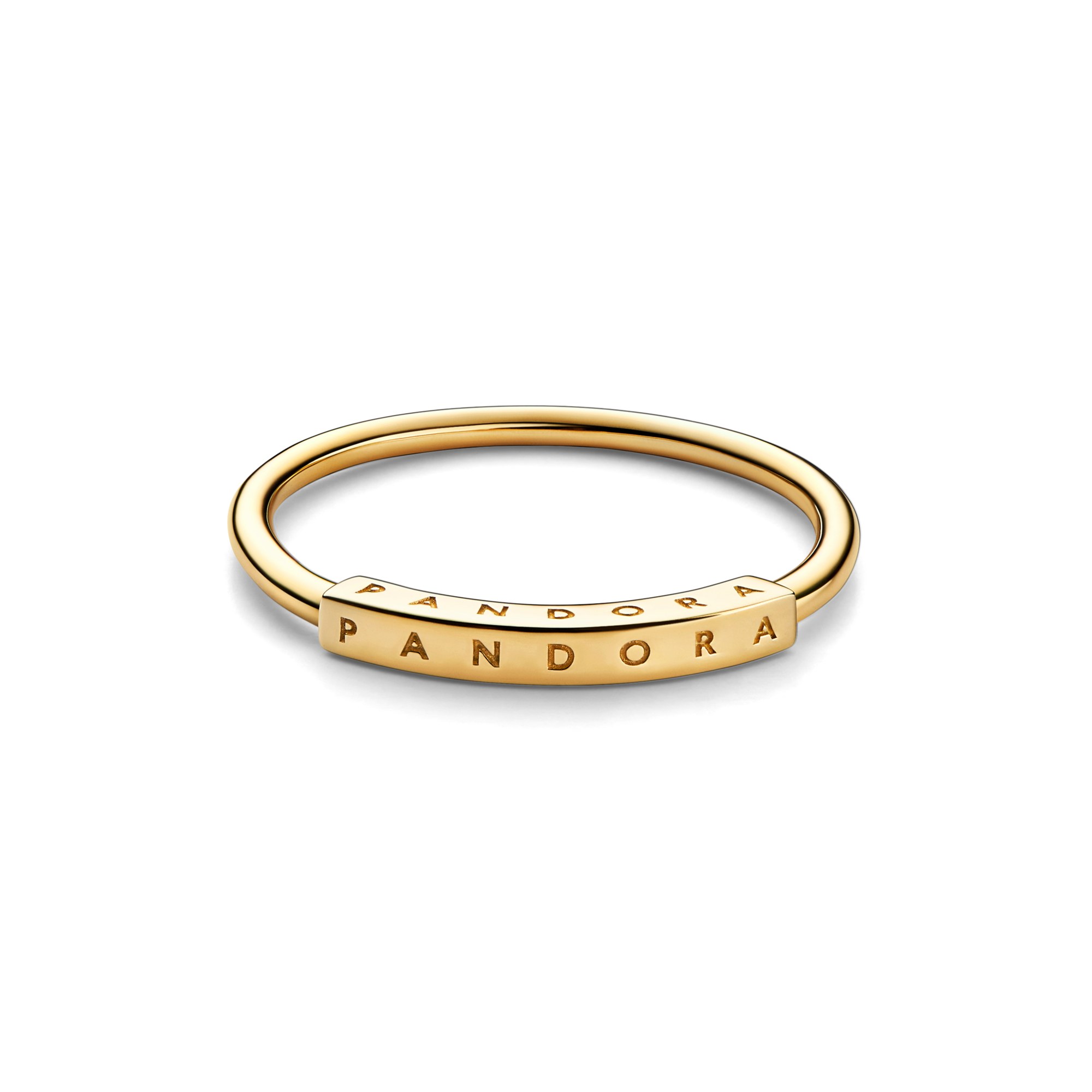 Pandora Signature I-D Ring - 585 Gelbgold – Ansicht 3