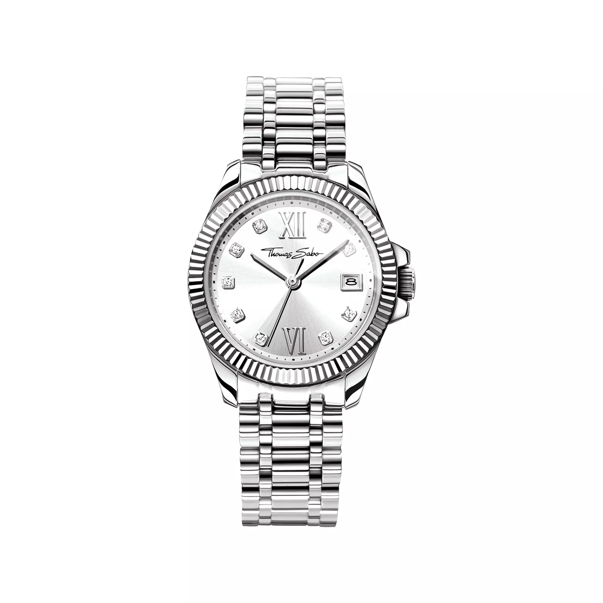 Thomas Sabo Damenuhr Divine silberfarben