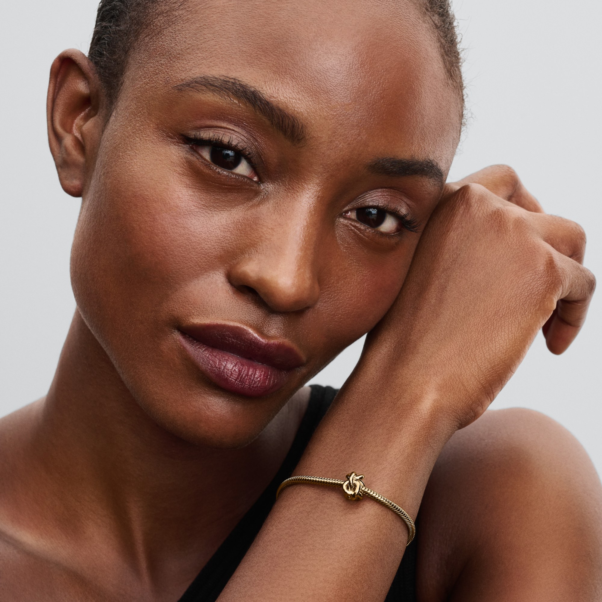 Pandora Charm - Unendlichkeit - Infinity - Gelbgold Vergoldung – Ansicht 5