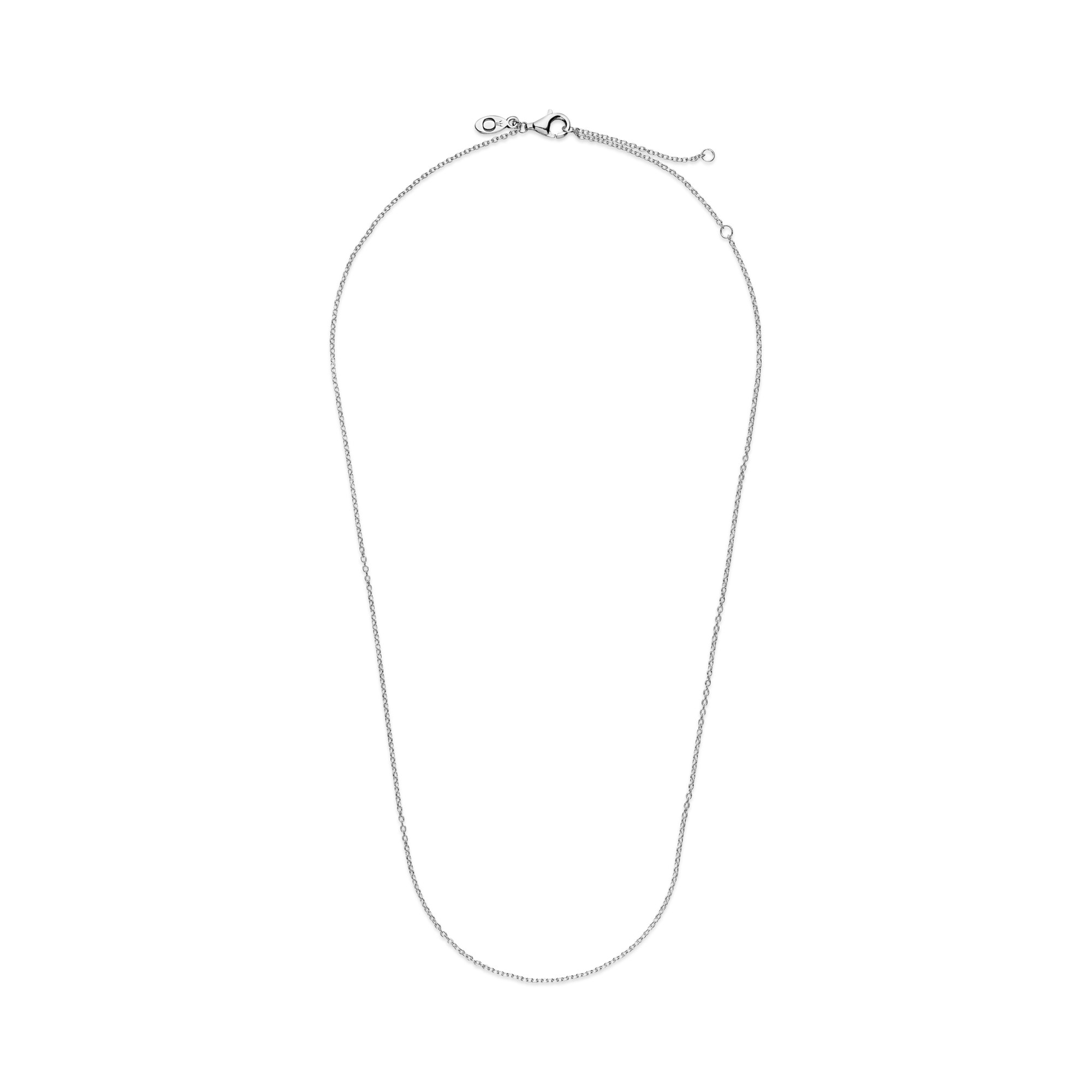 PANDORA 45 cm - Silberkette - 45 cm Länge + verstellbar auf 38 und 42 cm – Ansicht 3