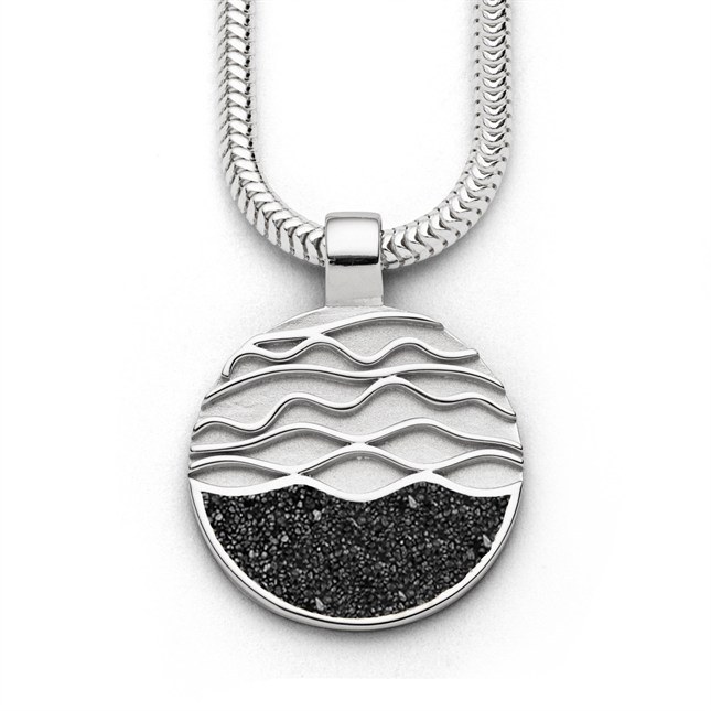 DUR Anhänger Strandwellen - P3216 - Sterling Silber – Ansicht 3