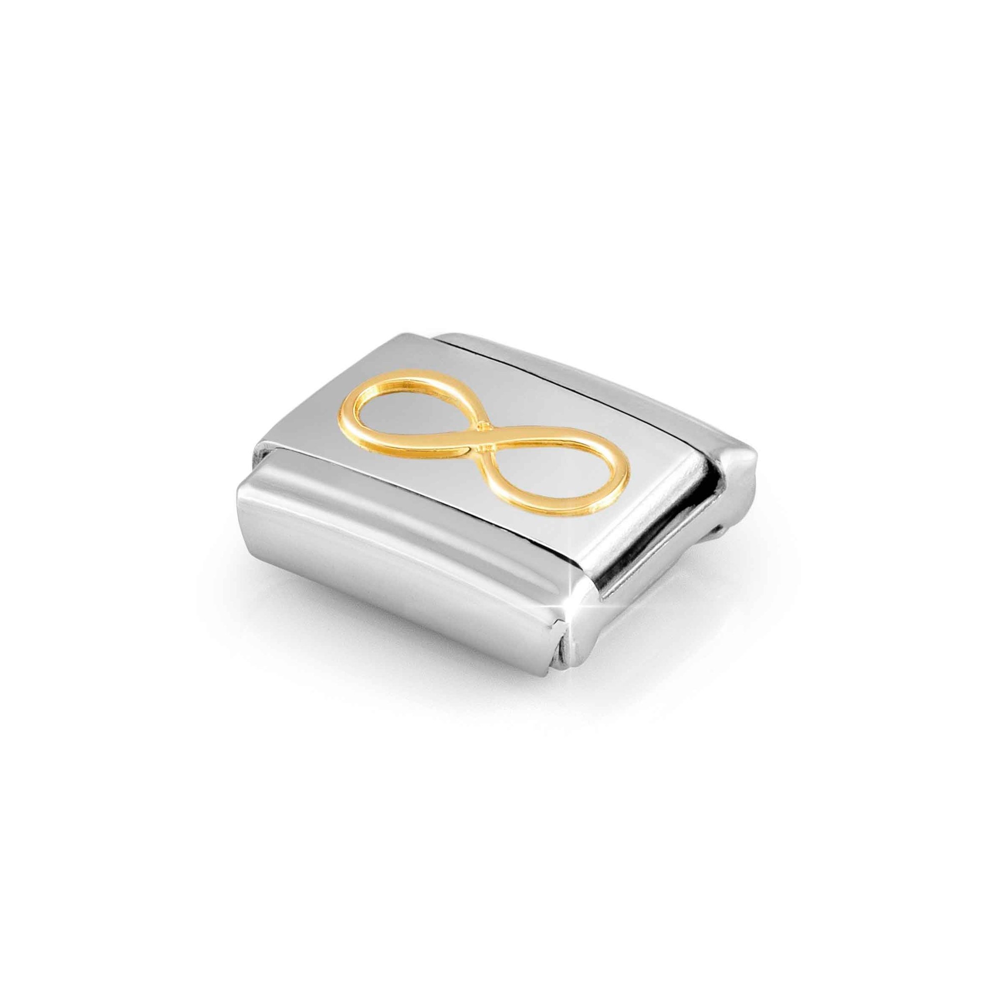 Nomination Composable Classic Charm Unendlichkeit - Edelstahl, Gold 750 Gelbgold – Ansicht 4
