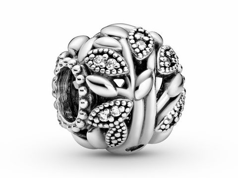 Pandora Silber Charm - 798879C01 - Stammbaum - Zirkonia