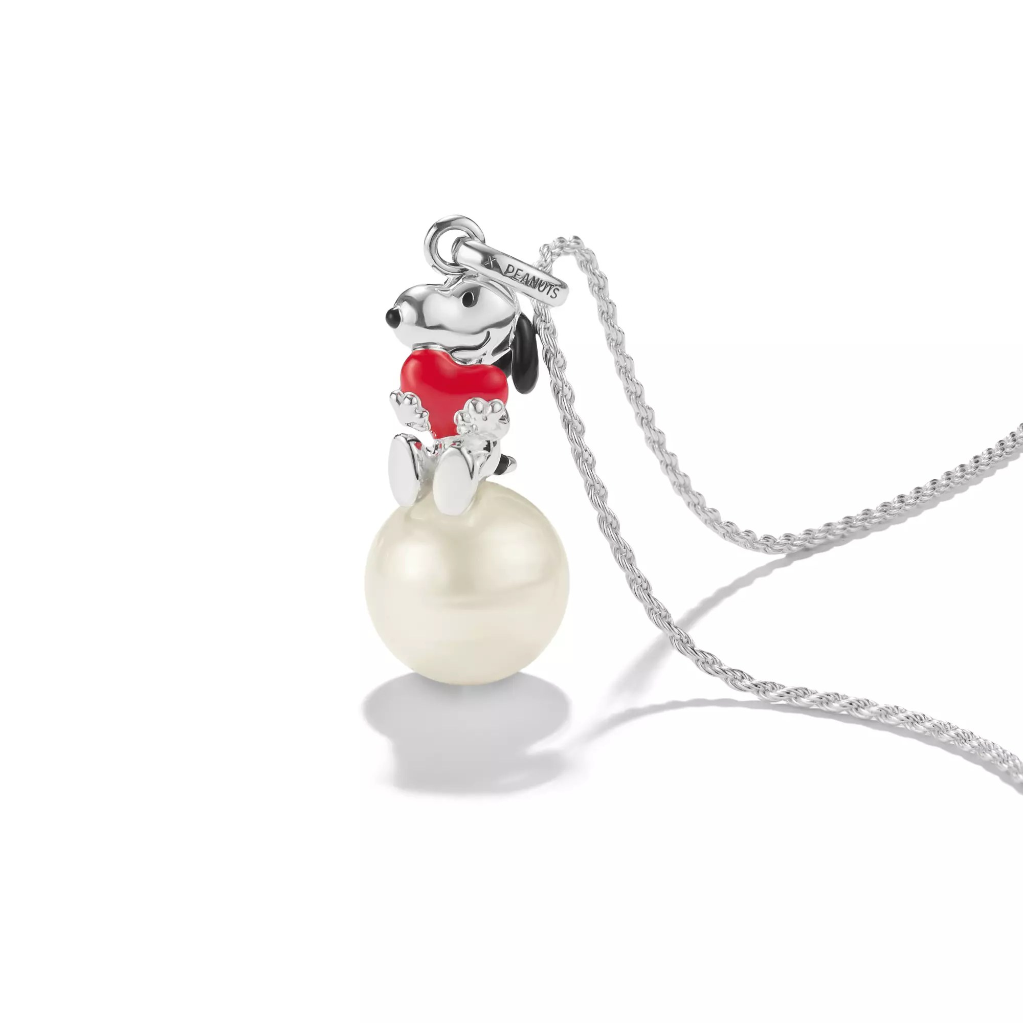 Thomas Sabo Peanuts Anhänger Snoopy mit Herz auf Schneeball – Ansicht 2